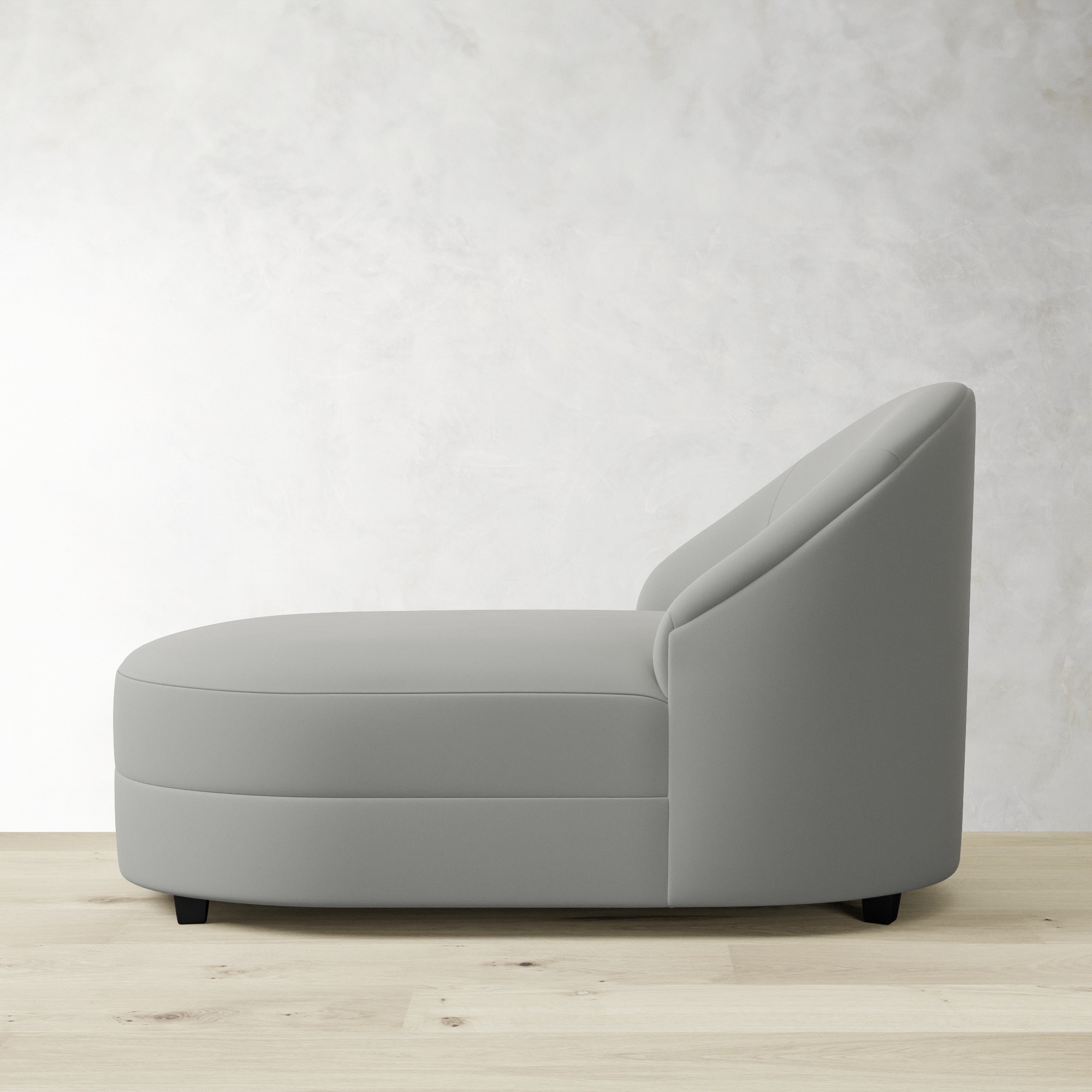 Capri Upholstered Stand Alone Chaise (60