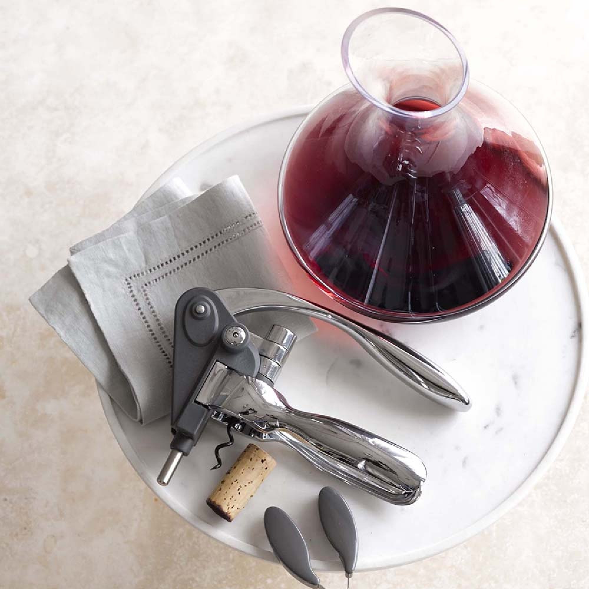 Williams Sonoma Estate Stemware Decanter
