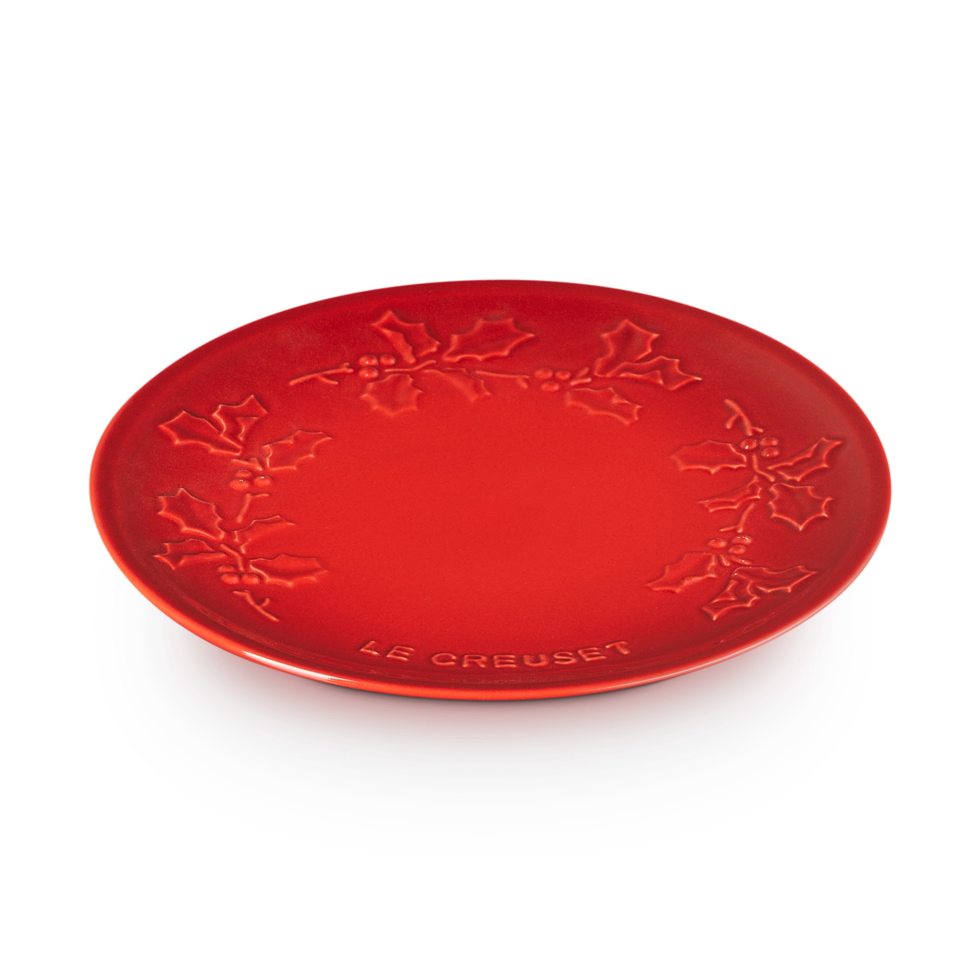 Le Creuset Holly Dessert Plate