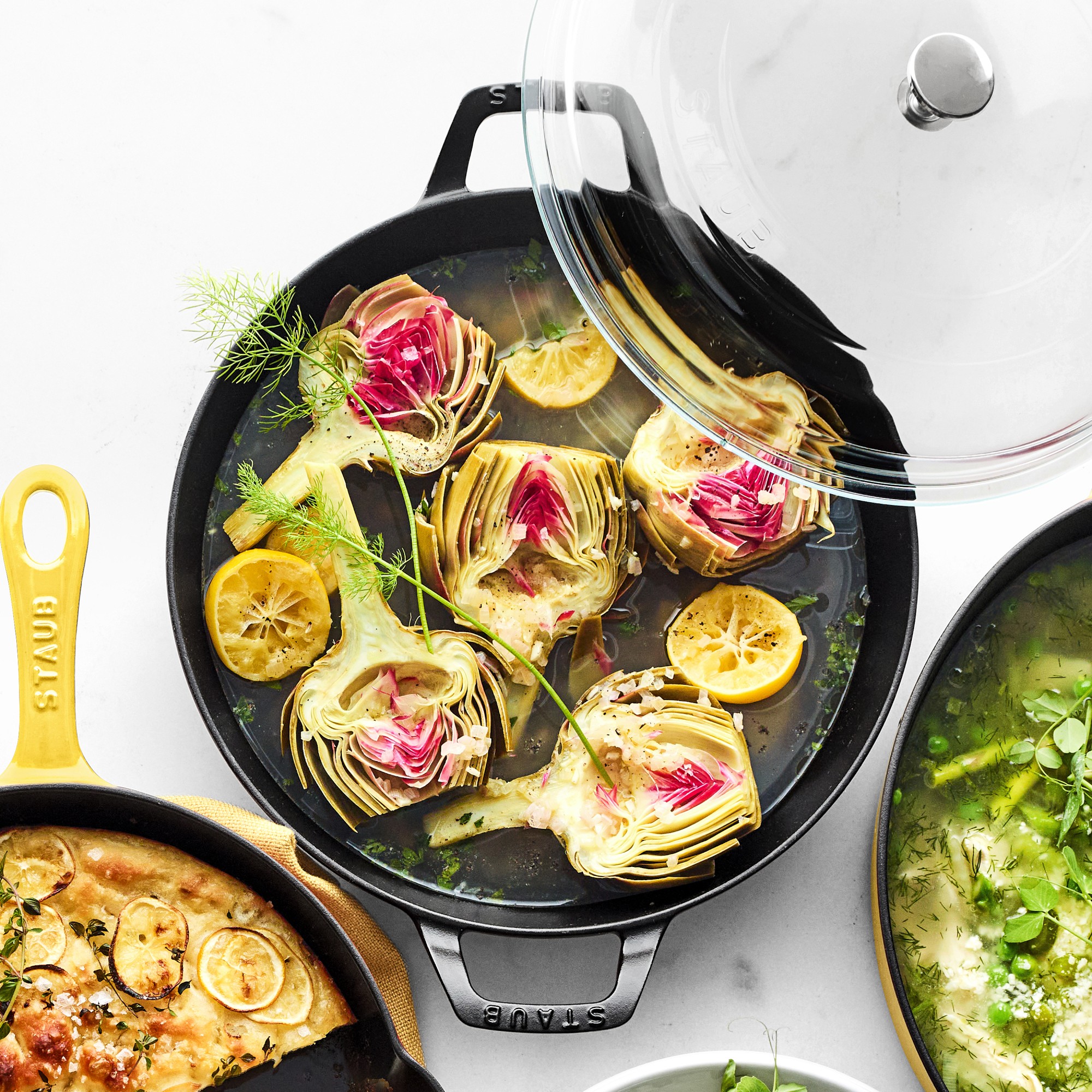 Staub Enameled Cast Iron Everything Braiser, 3 1/2-Qt.