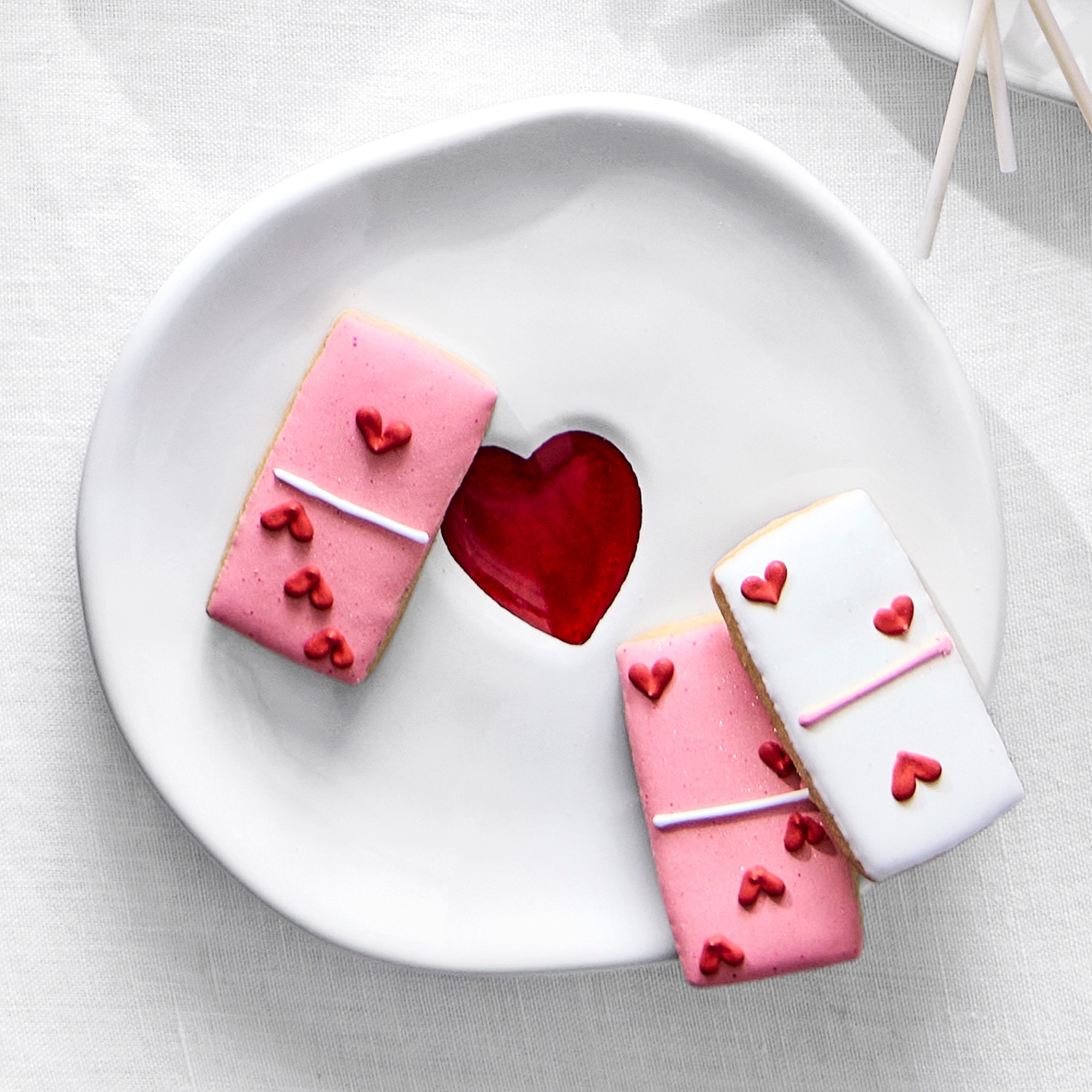 Heart Appetizer Plates
