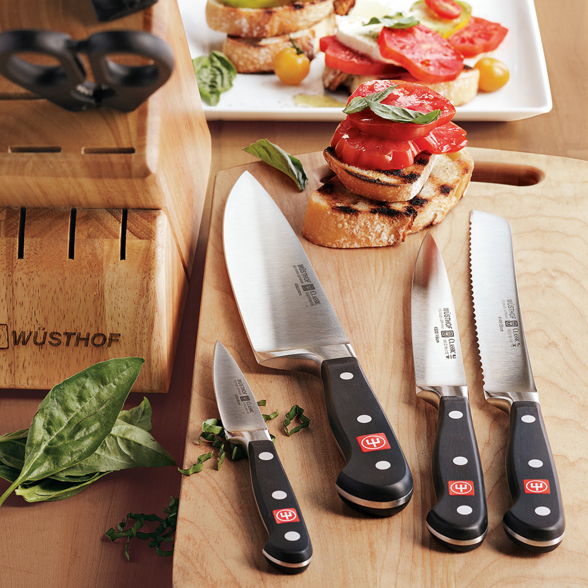Wüsthof Classic Knife Block, Set of 7