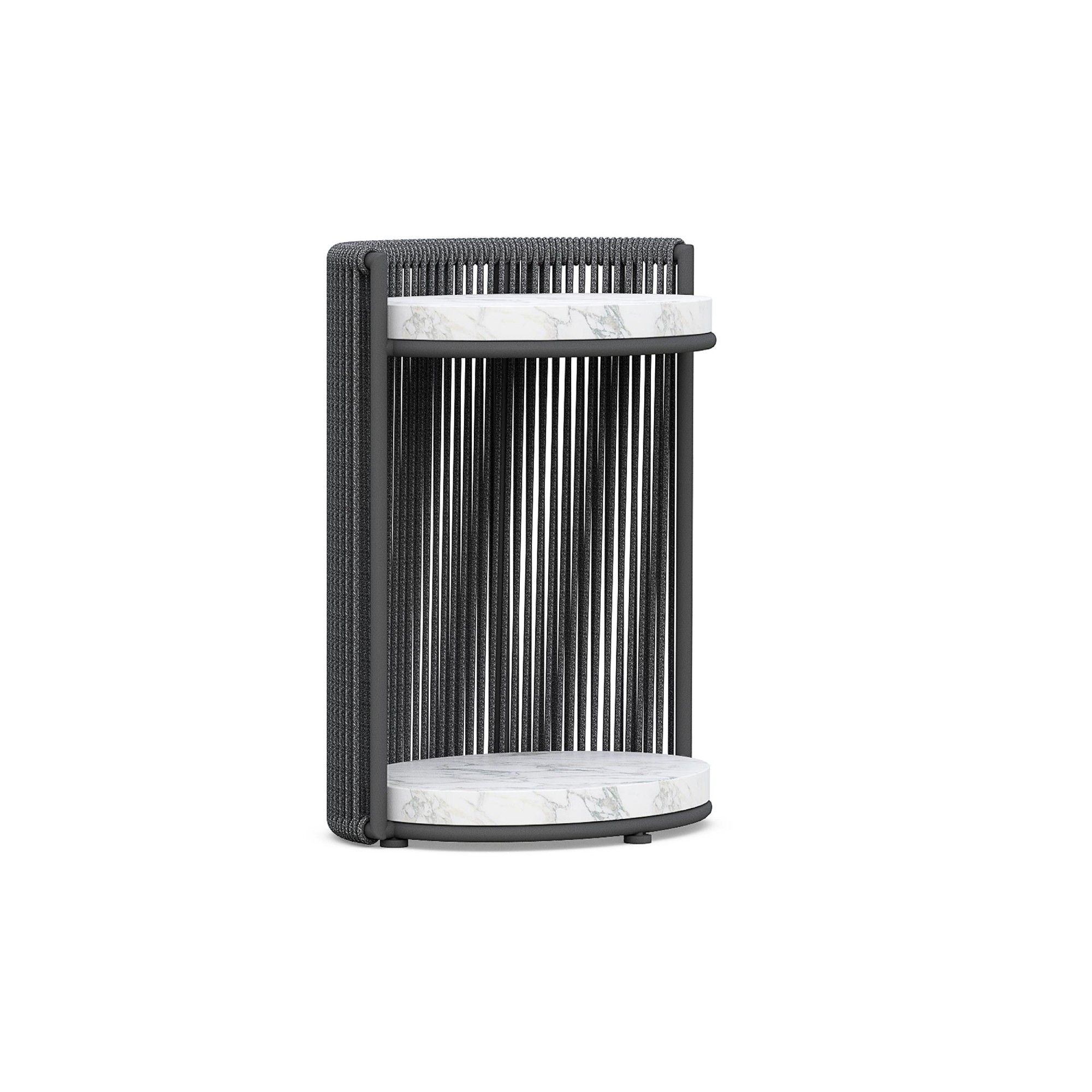 Bailey Outdoor 2-Tier Round Side Table (20