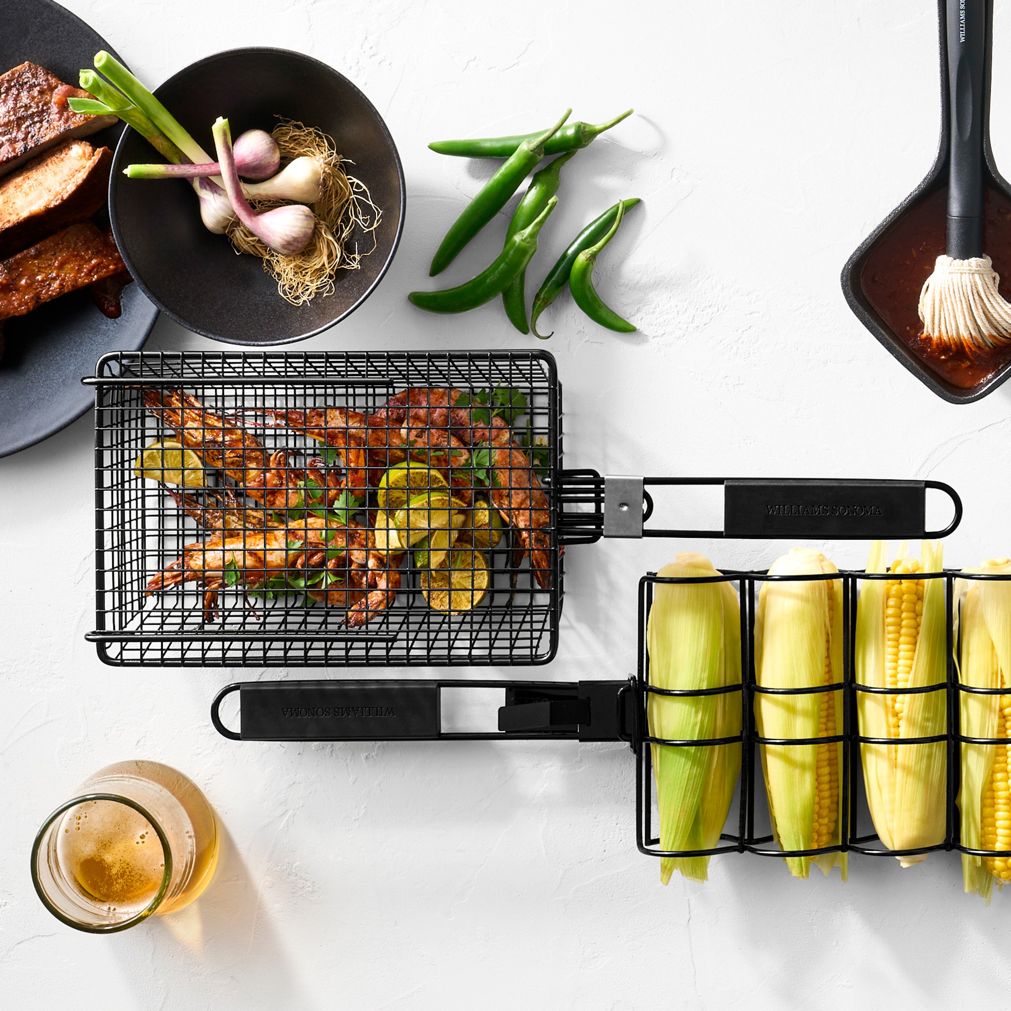 Williams Sonoma Outdoor Nonstick Shaker Basket