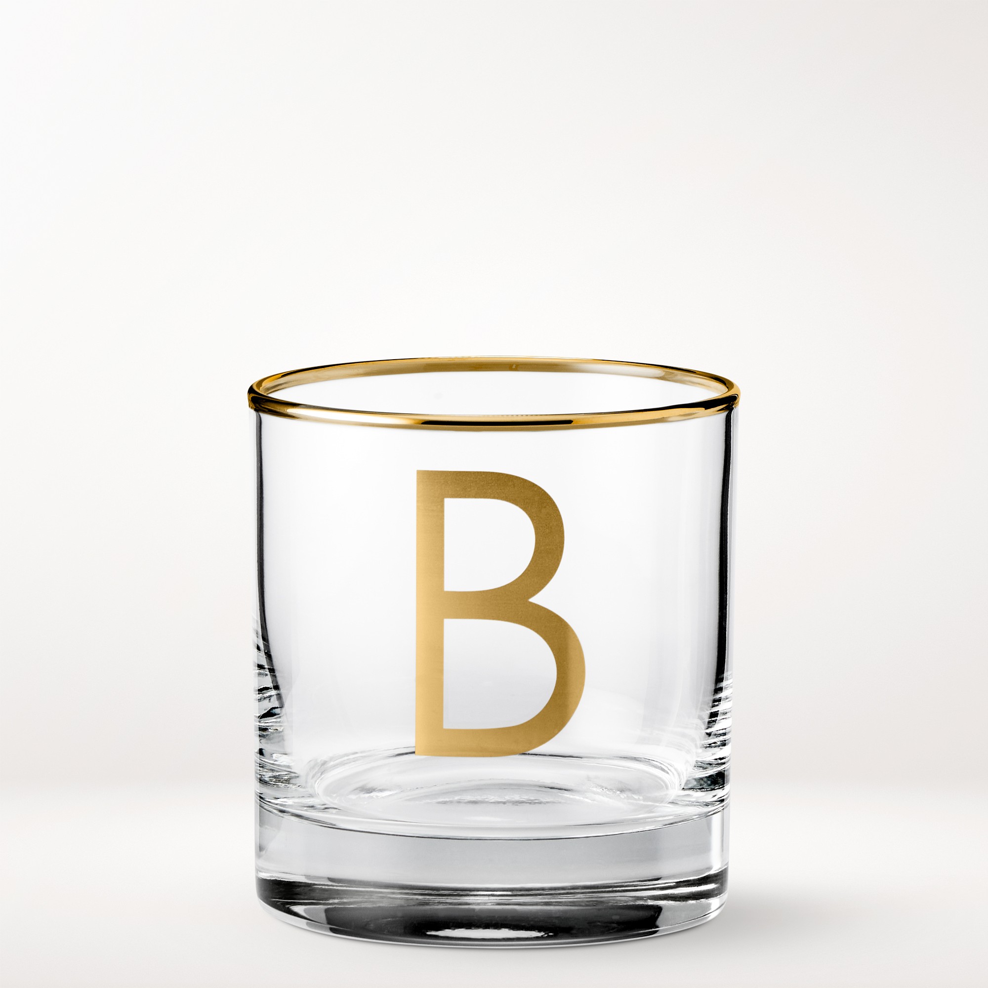 Monogram Double Old-Fashioned Glass