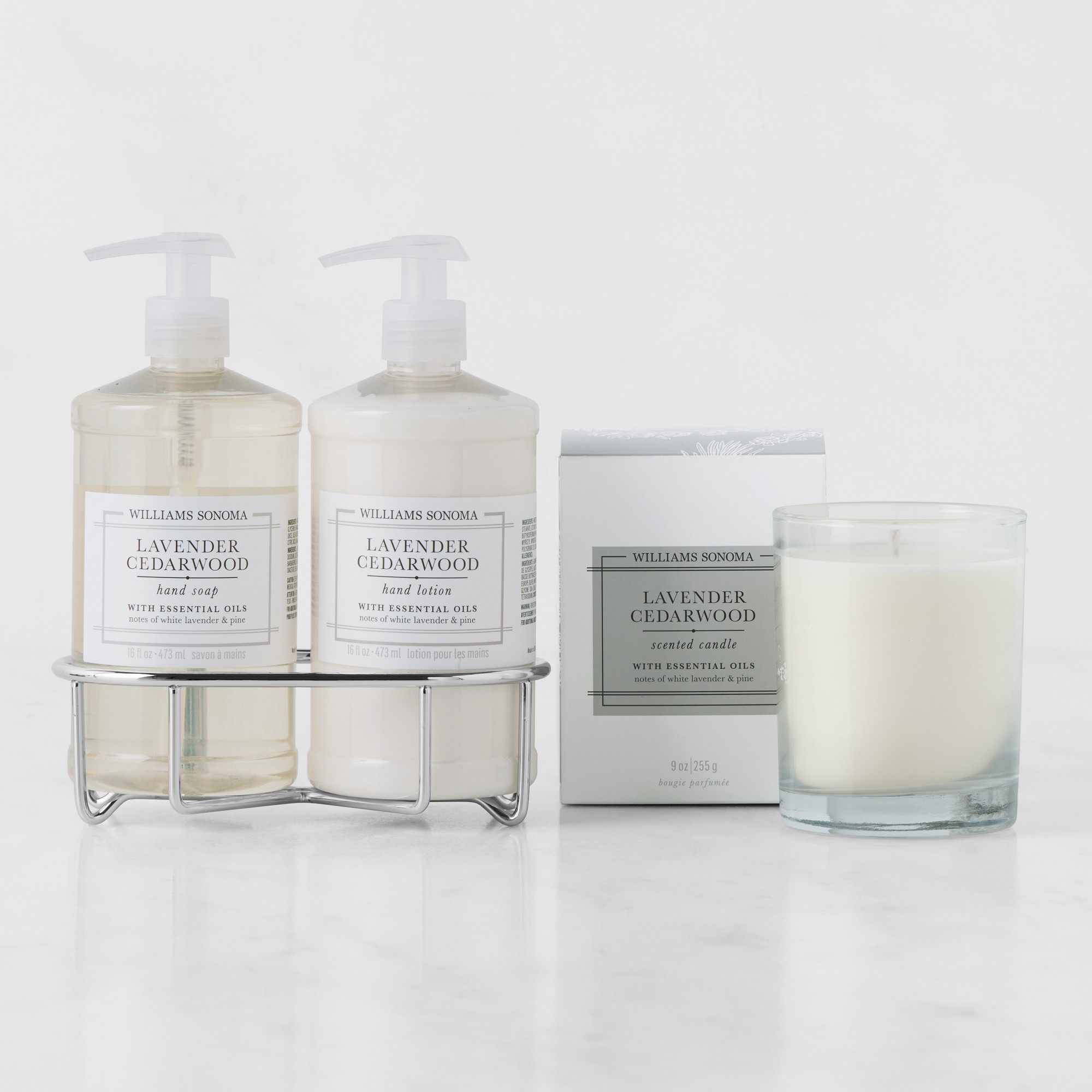 Williams Sonoma Ultimate Deluxe Set Lavender Cedarwood