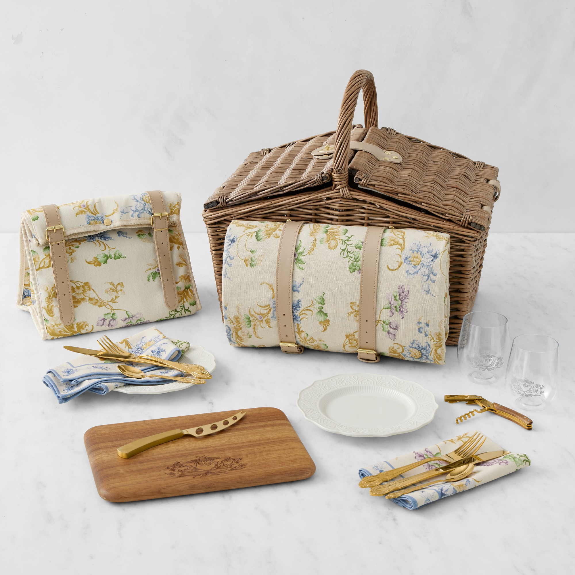 Bridgerton x Williams Sonoma Picnic Basket