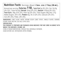 Williams Sonoma Coffee Syrup, Salted Caramel