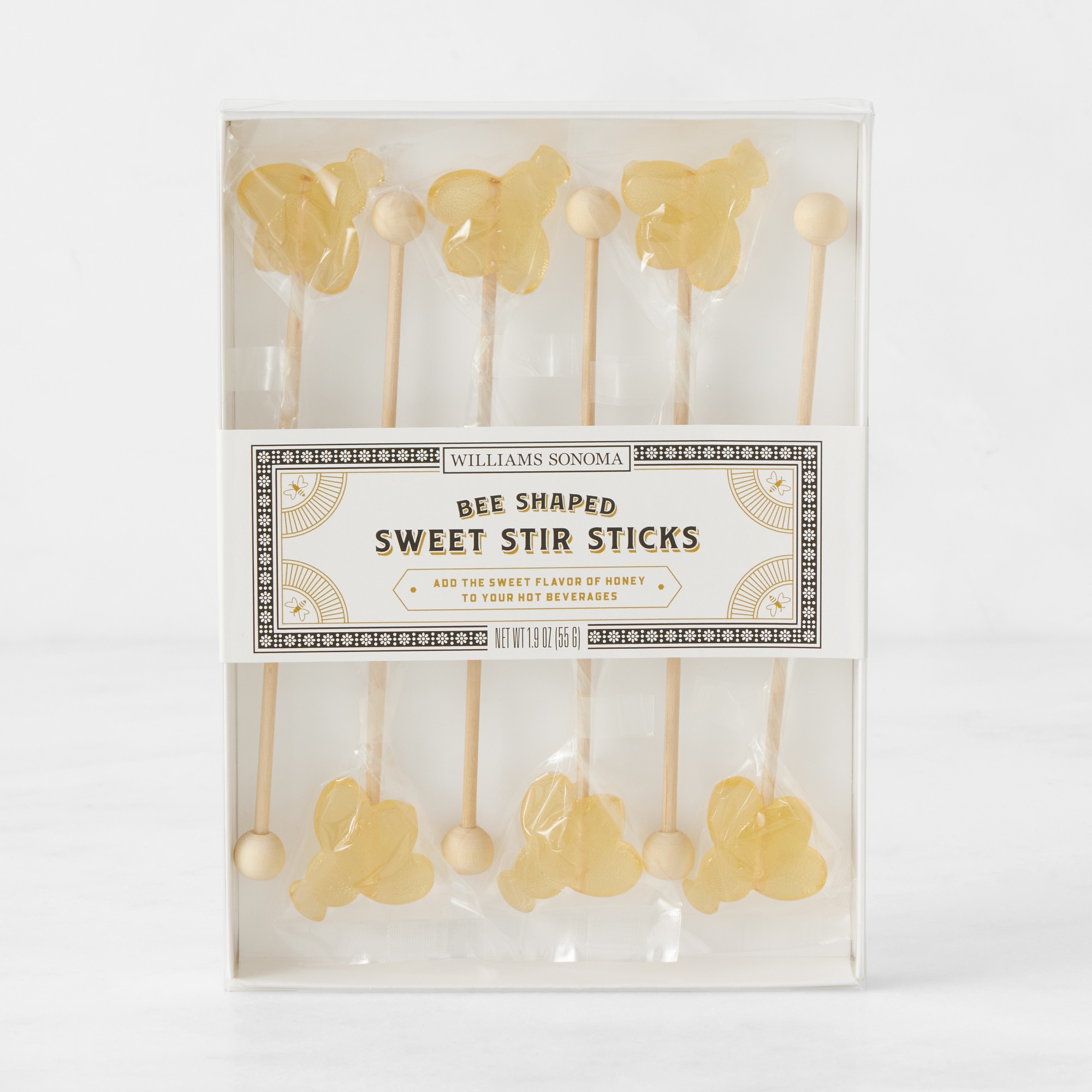 Williams Sonoma Bee Shaped Sweet Stir Sticks