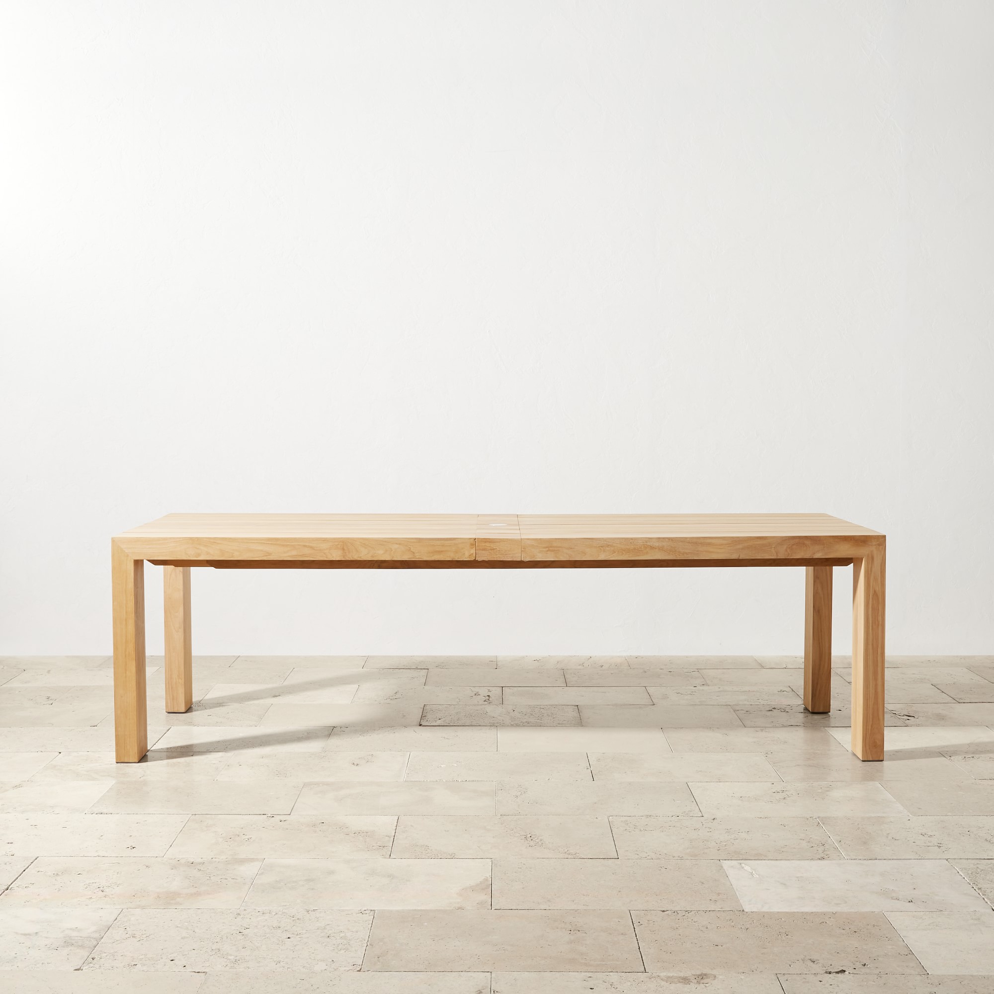 Larnaca Outdoor Teak Extendable Dining Table (72