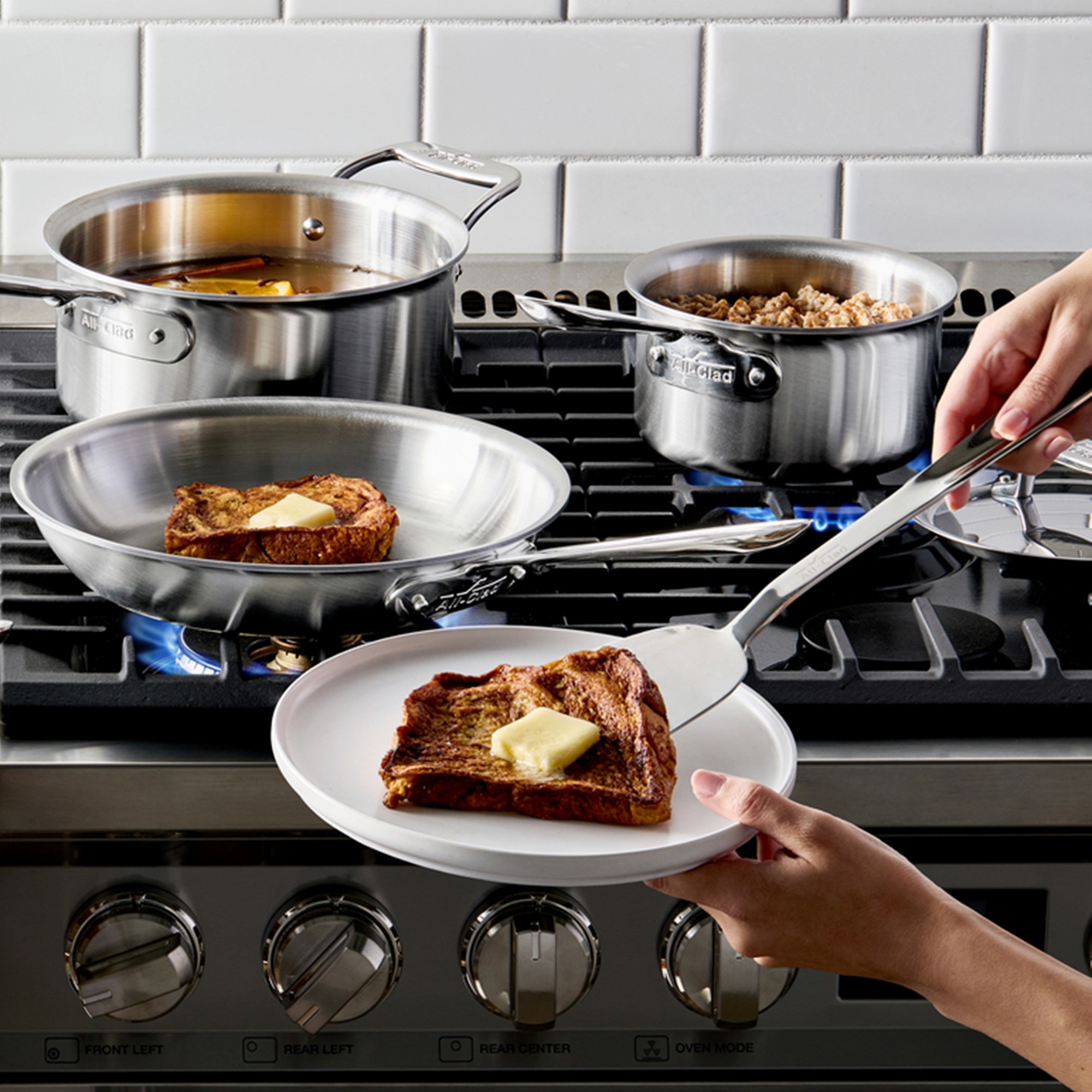 All-Clad D5® Stainless-Steel 10-Piece Cookware Set