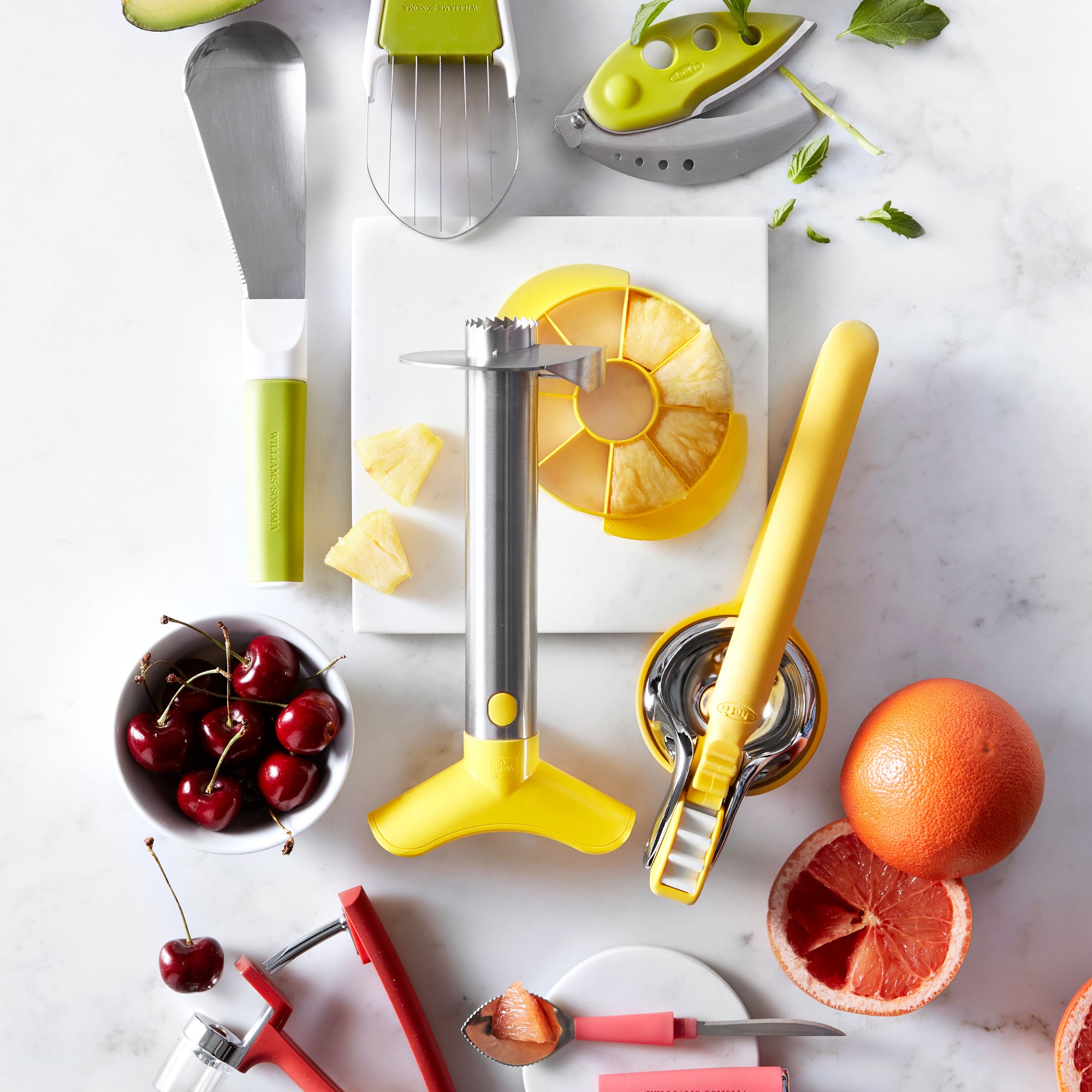 Stainless-Steel Pineapple Slicer & Dicer