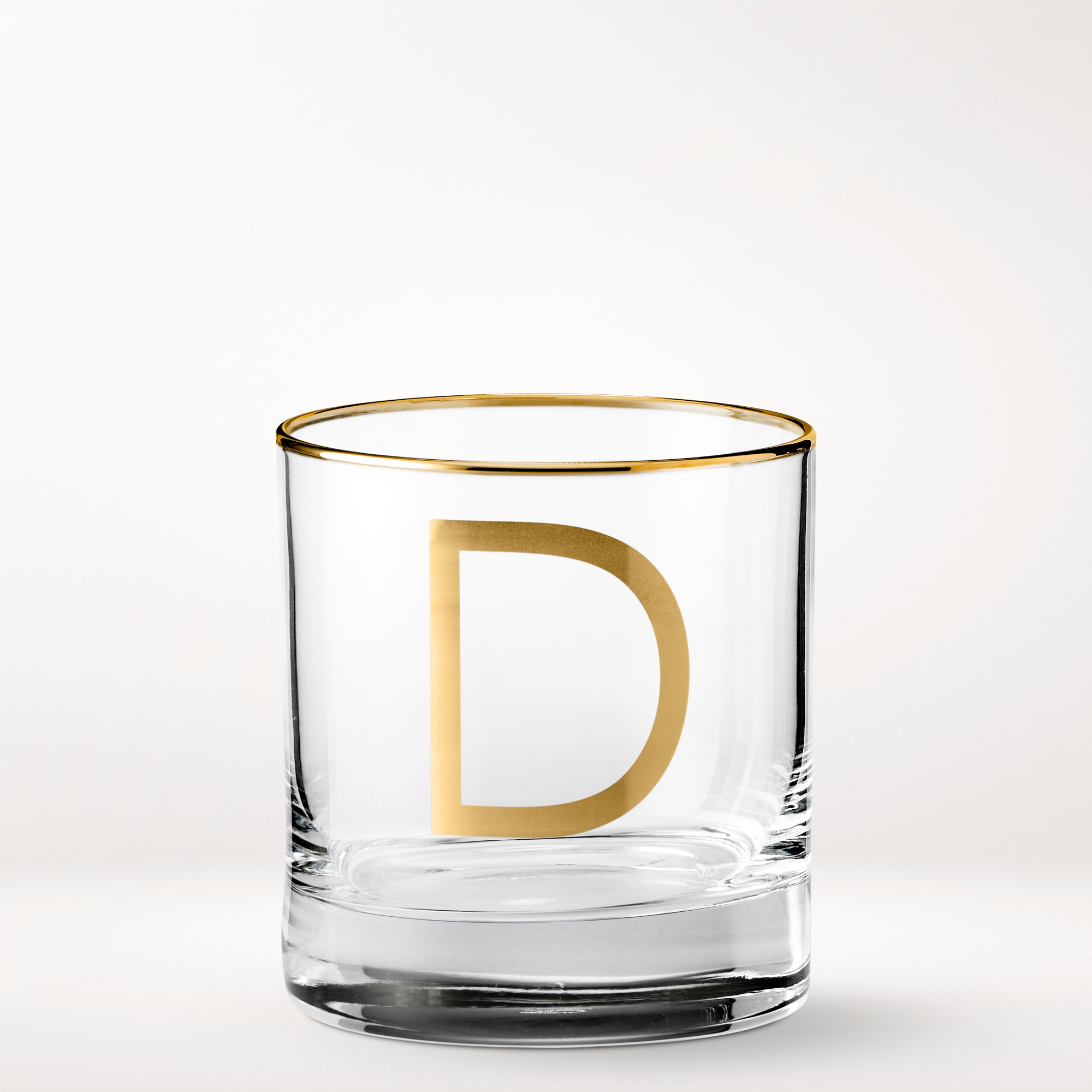 Monogram Double Old-Fashioned Glass