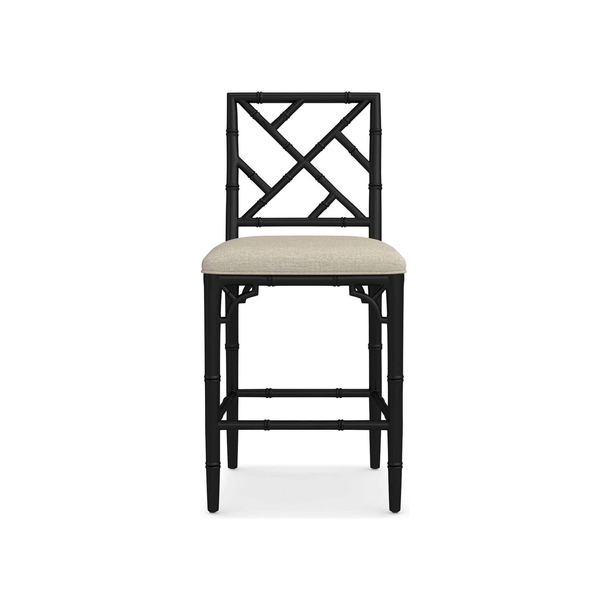 Chippendale Upholstered Bistro Counter Stool