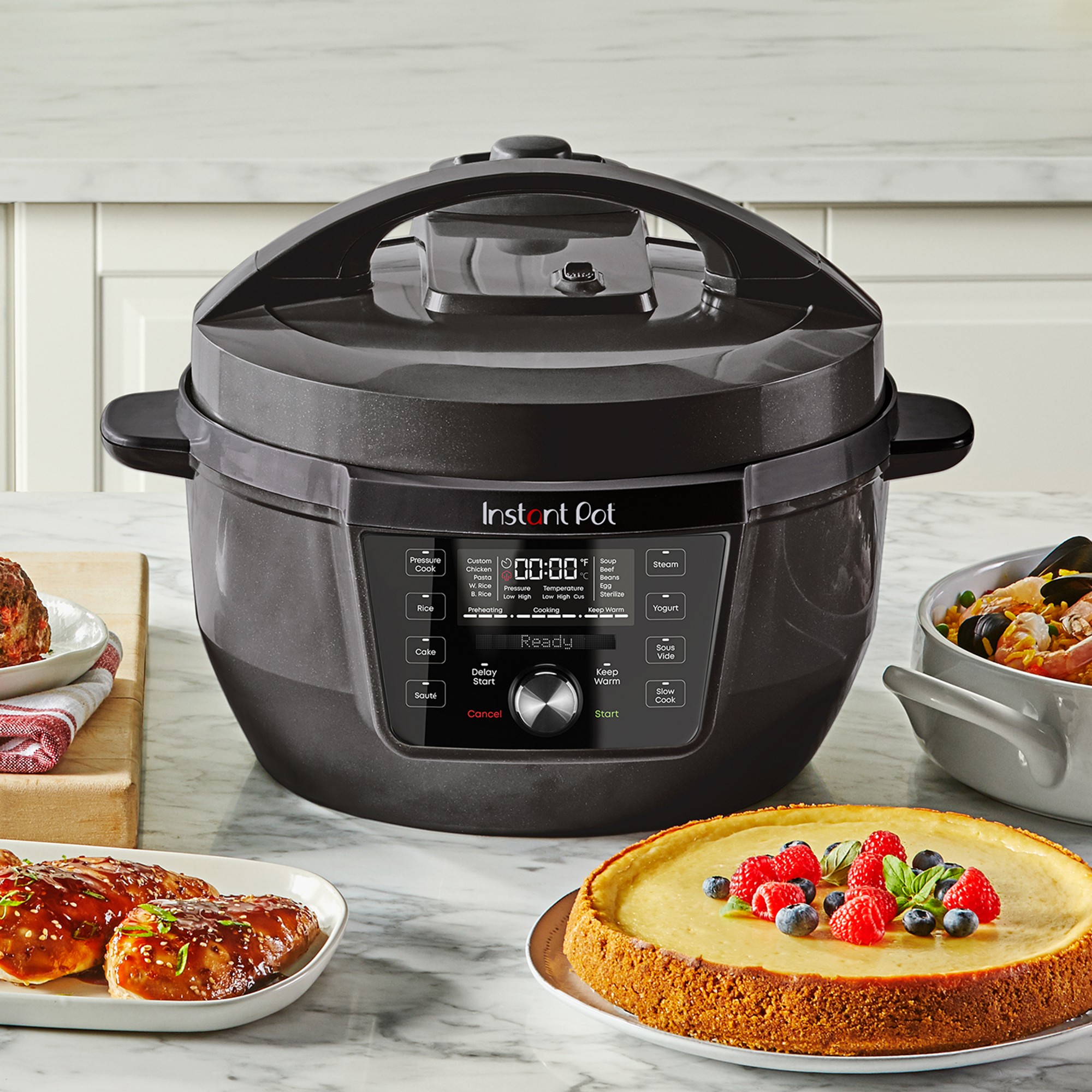 Instant Pot RIO Wide Plus Pressure Cooker, 7 1/2-Qt