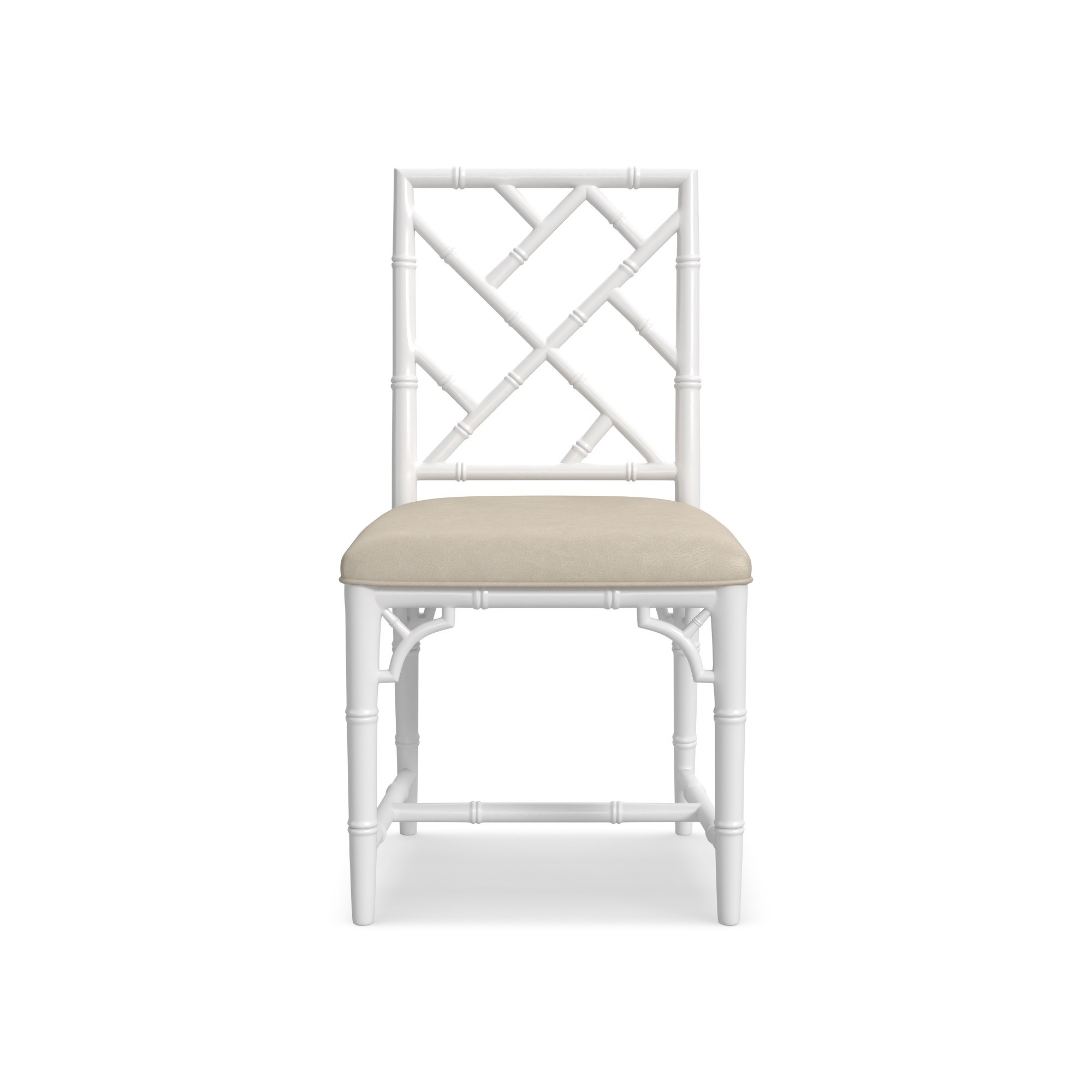 Chippendale Upholstered Bistro Side Chair