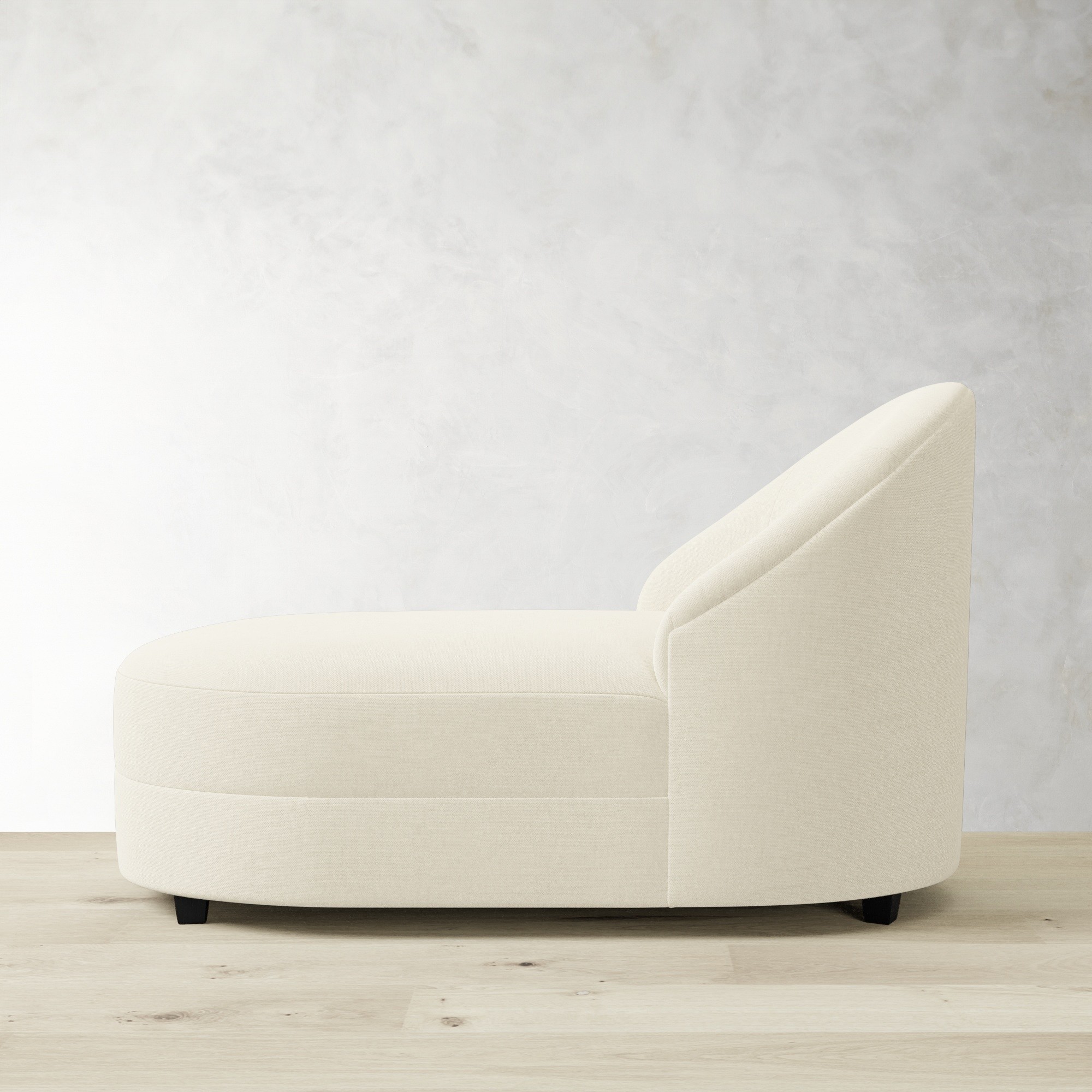 Capri Upholstered Stand Alone Chaise (60