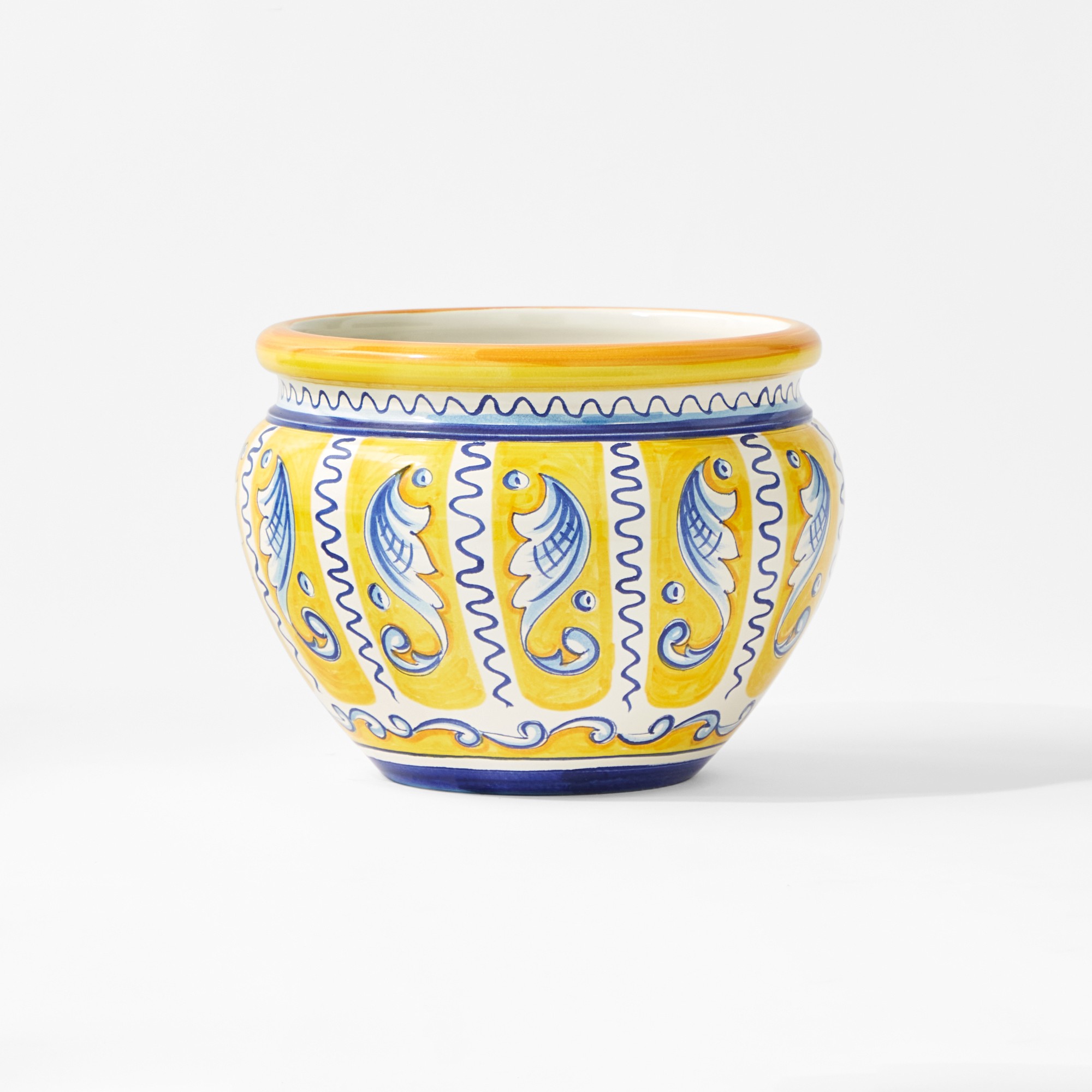 Italian Hand-Painted Planter Collection