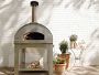Fontana Forni Mangiafuoco Wood Fired Pizza Oven and Cart
