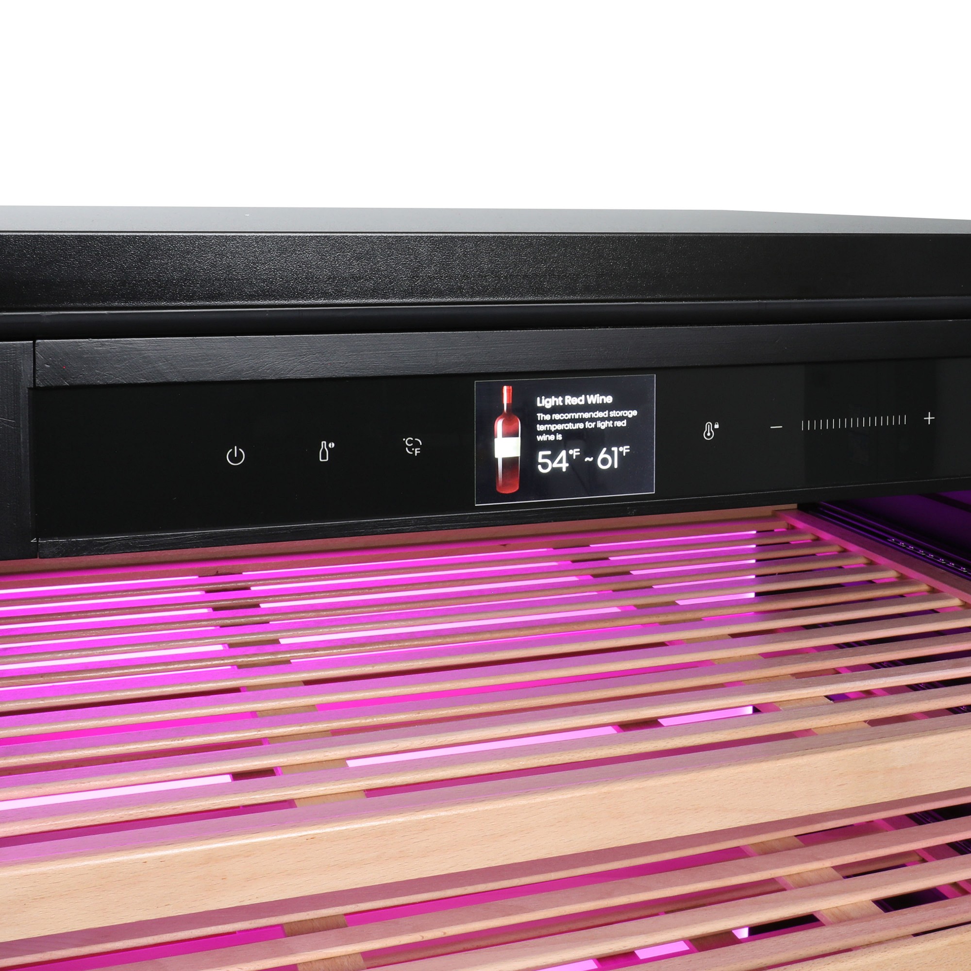 Vinoglow Backlit Undercounter Glass Wine Cooler