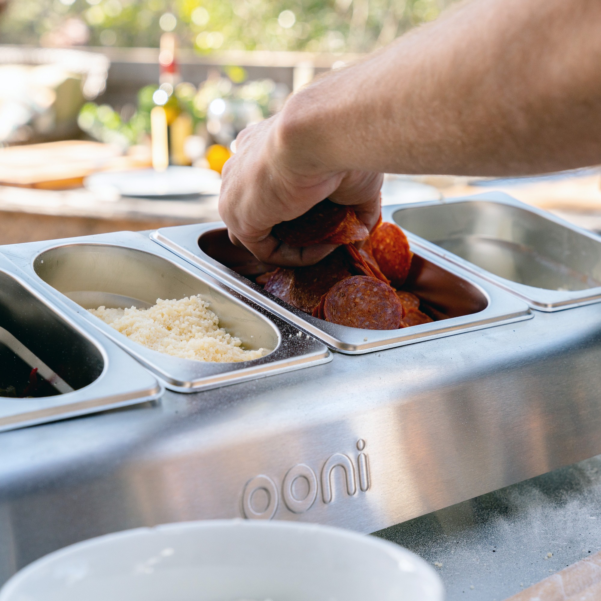 Ooni Pizza Topping Station