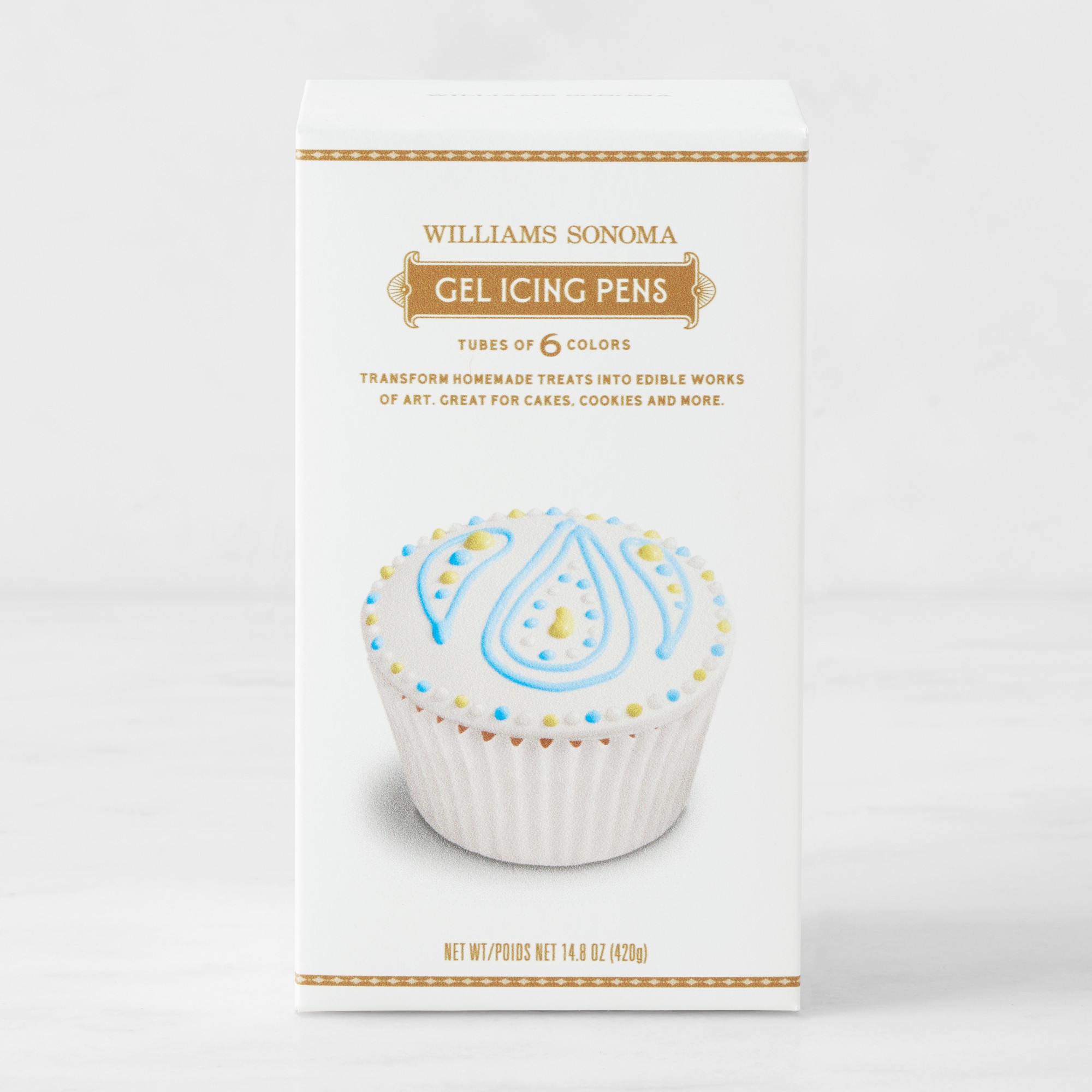 Williams Sonoma Gel Icing Pens, Set of 6
