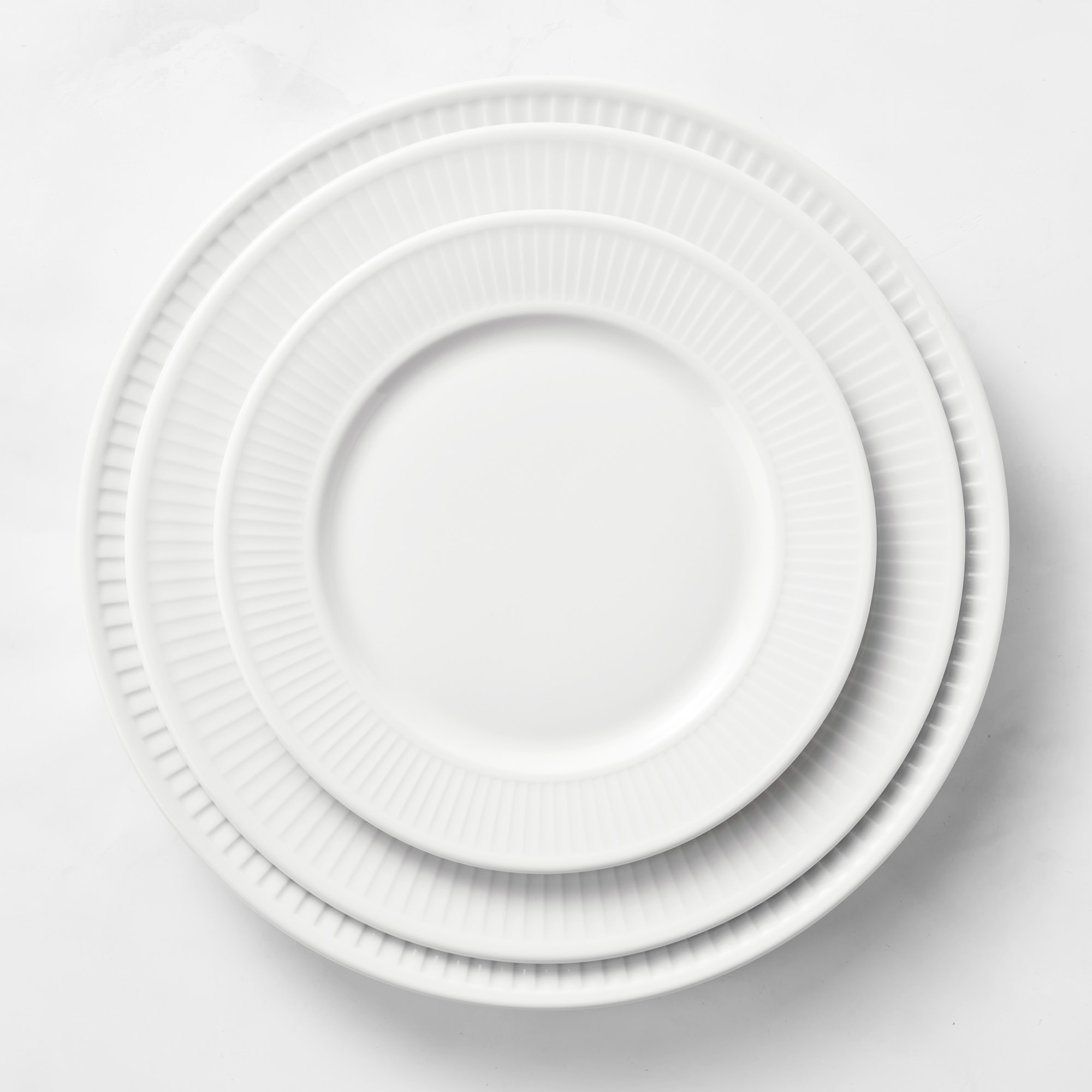Pillivuyt Plisse Porcelain Dinnerware Collection