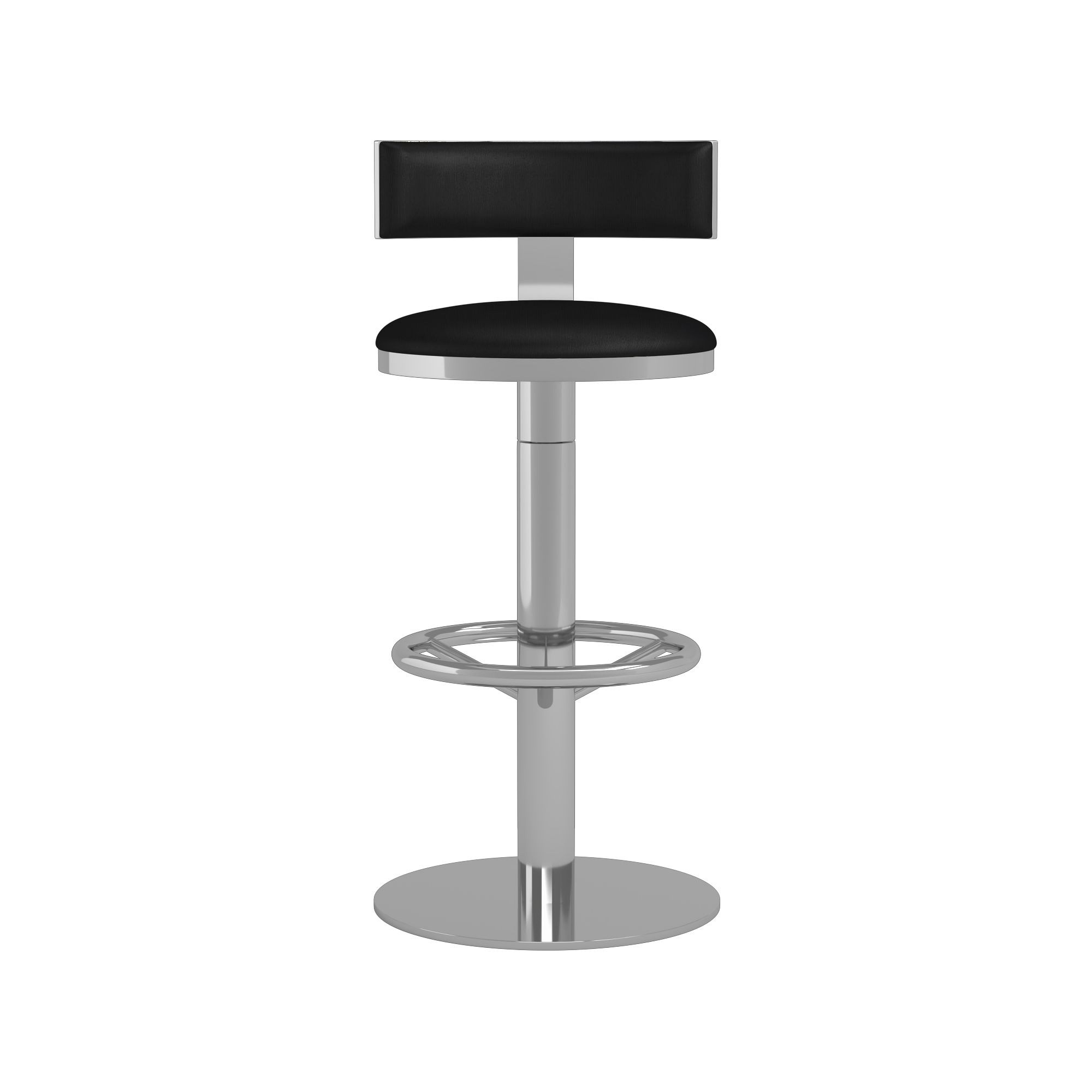 Larkin Upholstered Pedestal Counter & Bar Stool