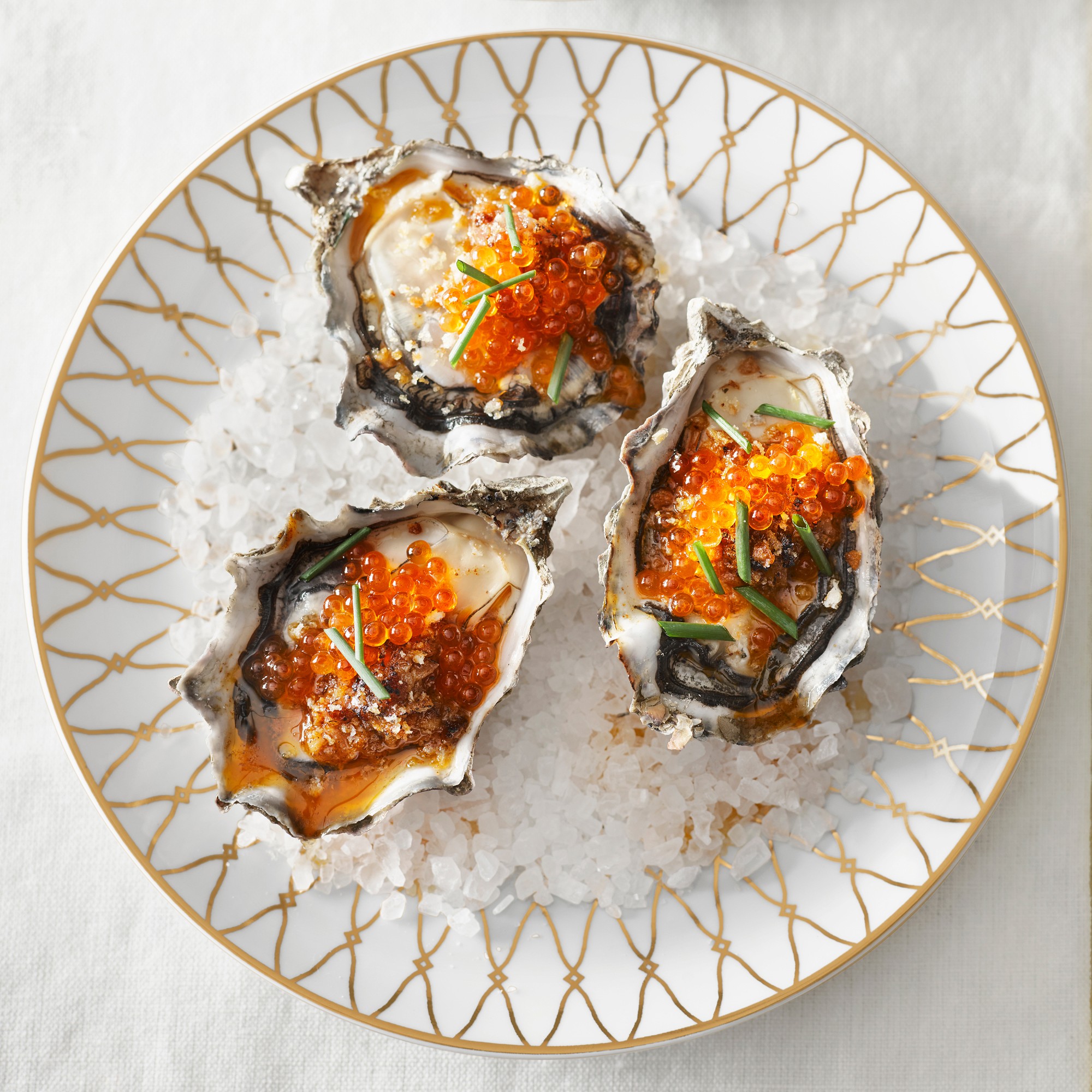 Regency Gold Salad Plates, Set of 4