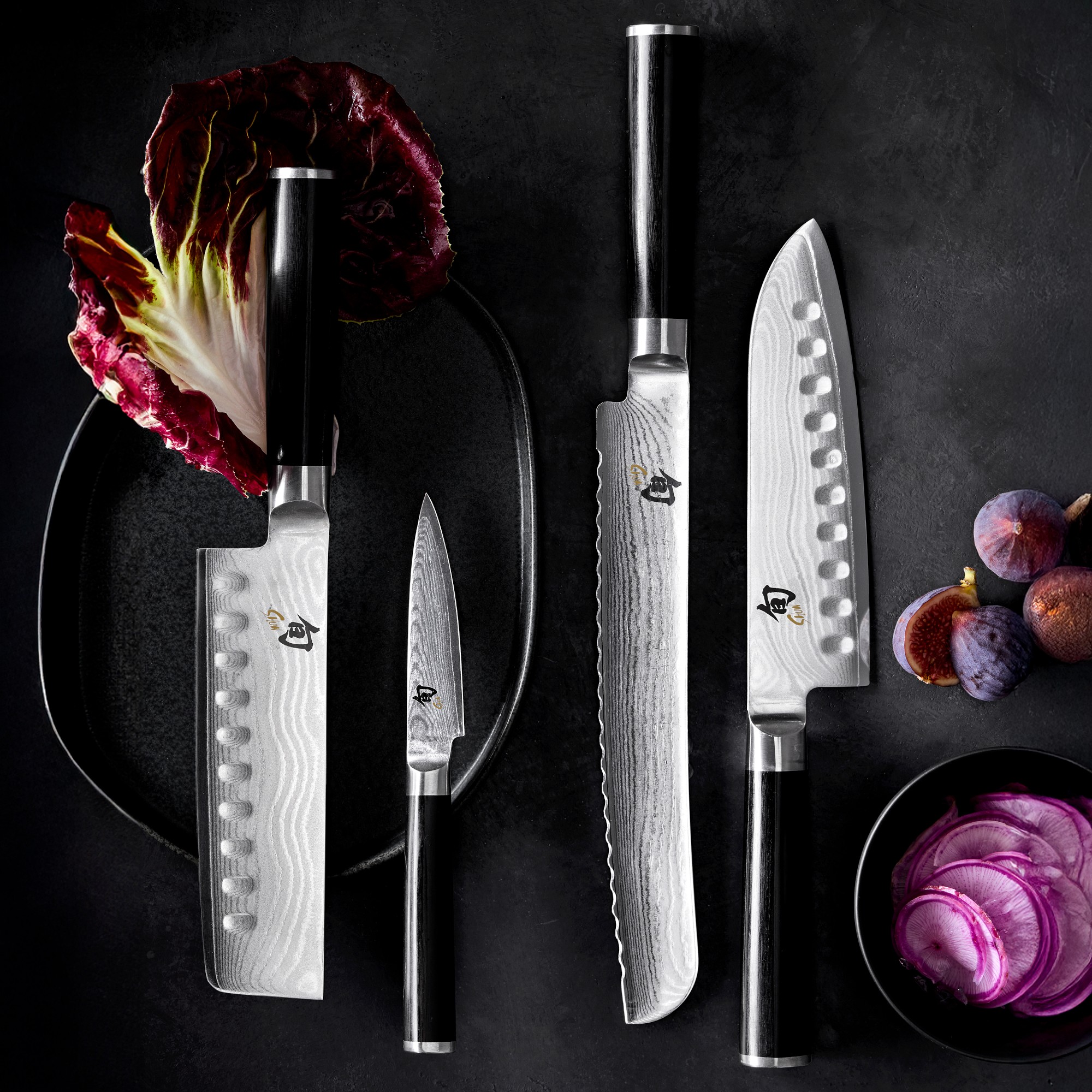 Shun Classic Hollow-Ground Santoku Knife