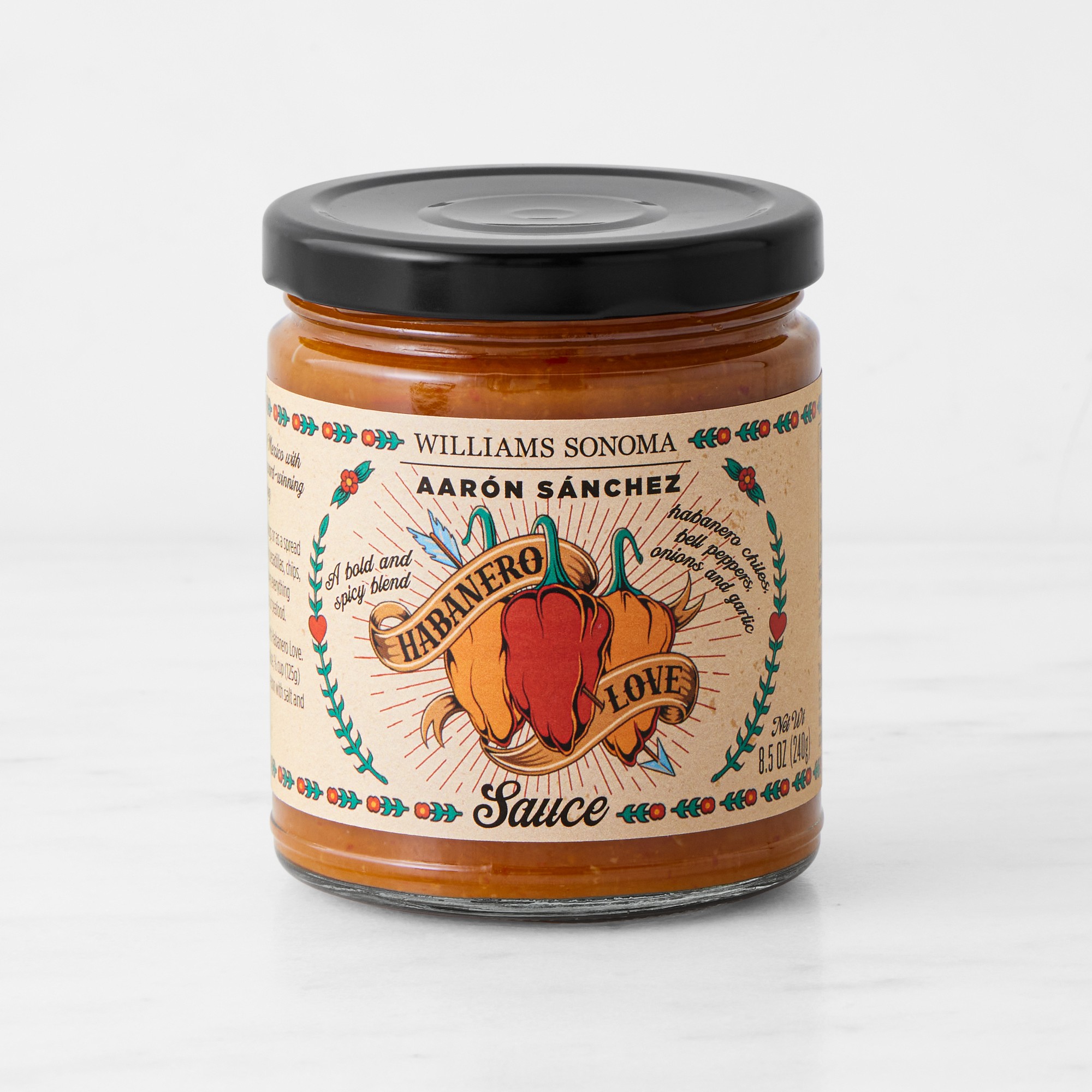 Aarón Sánchez x Williams Sonoma Habanero Love Sauce