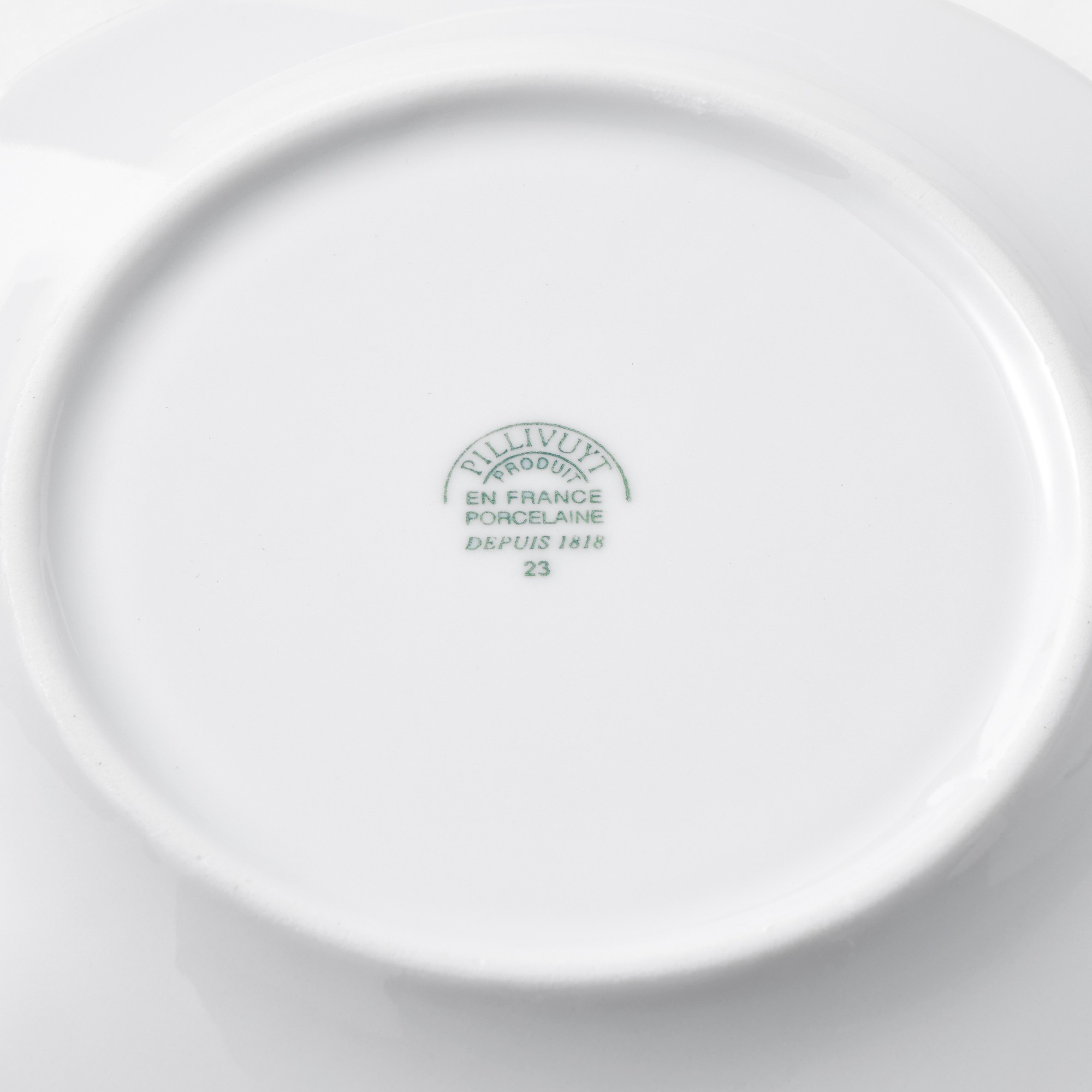 Pillivuyt Basketweave Porcelain Dinner Plates