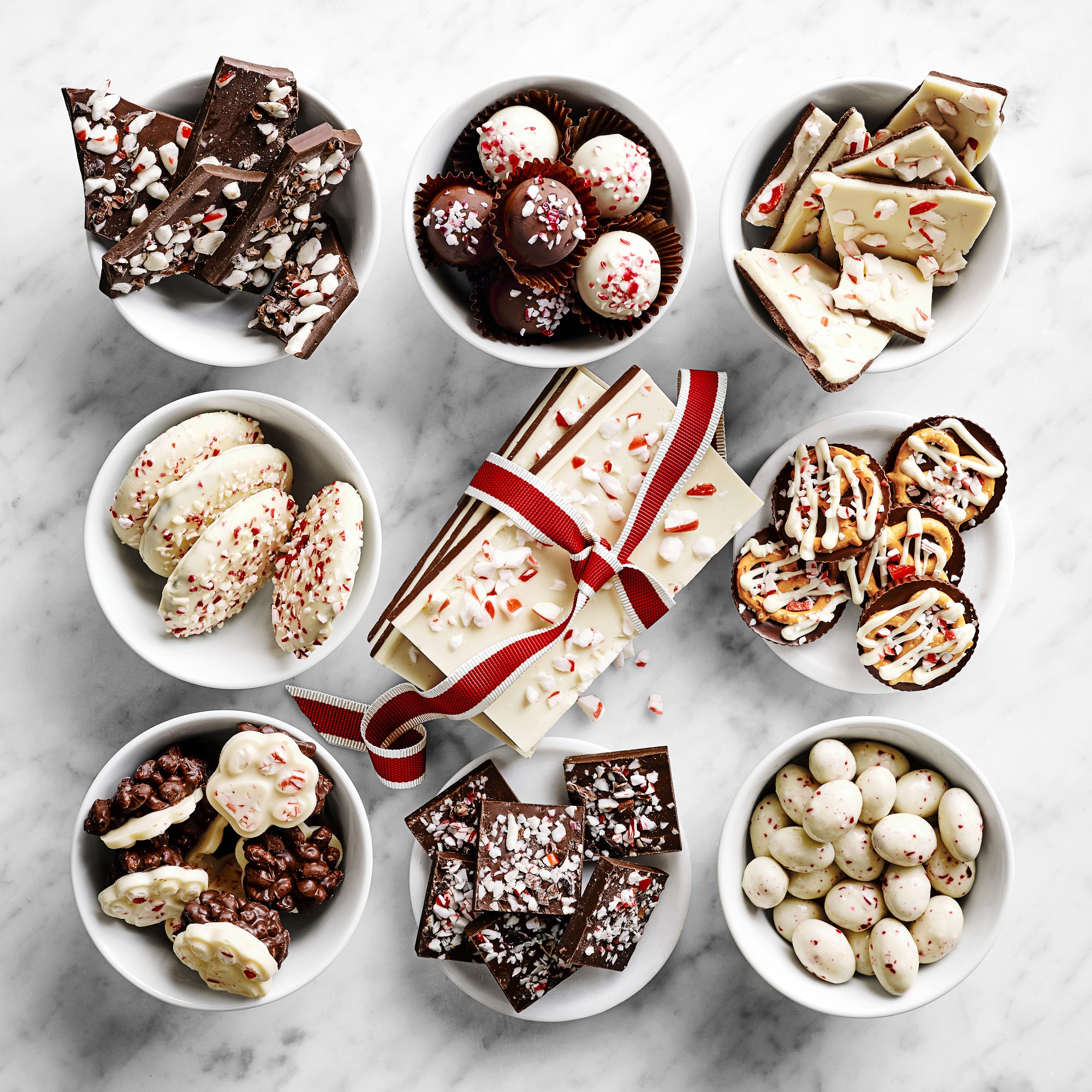 Williams Sonoma Peppermint Bark Paws