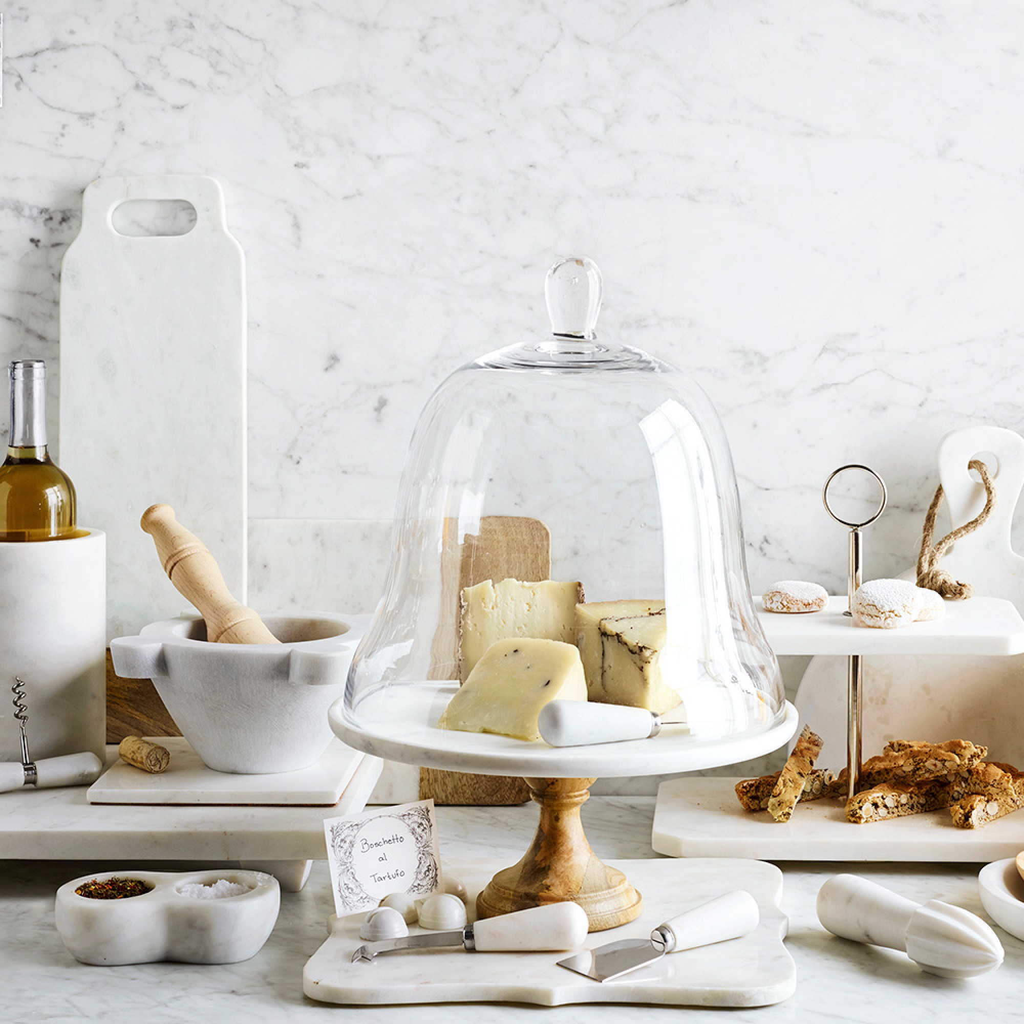 Marble Mortar & Pestle