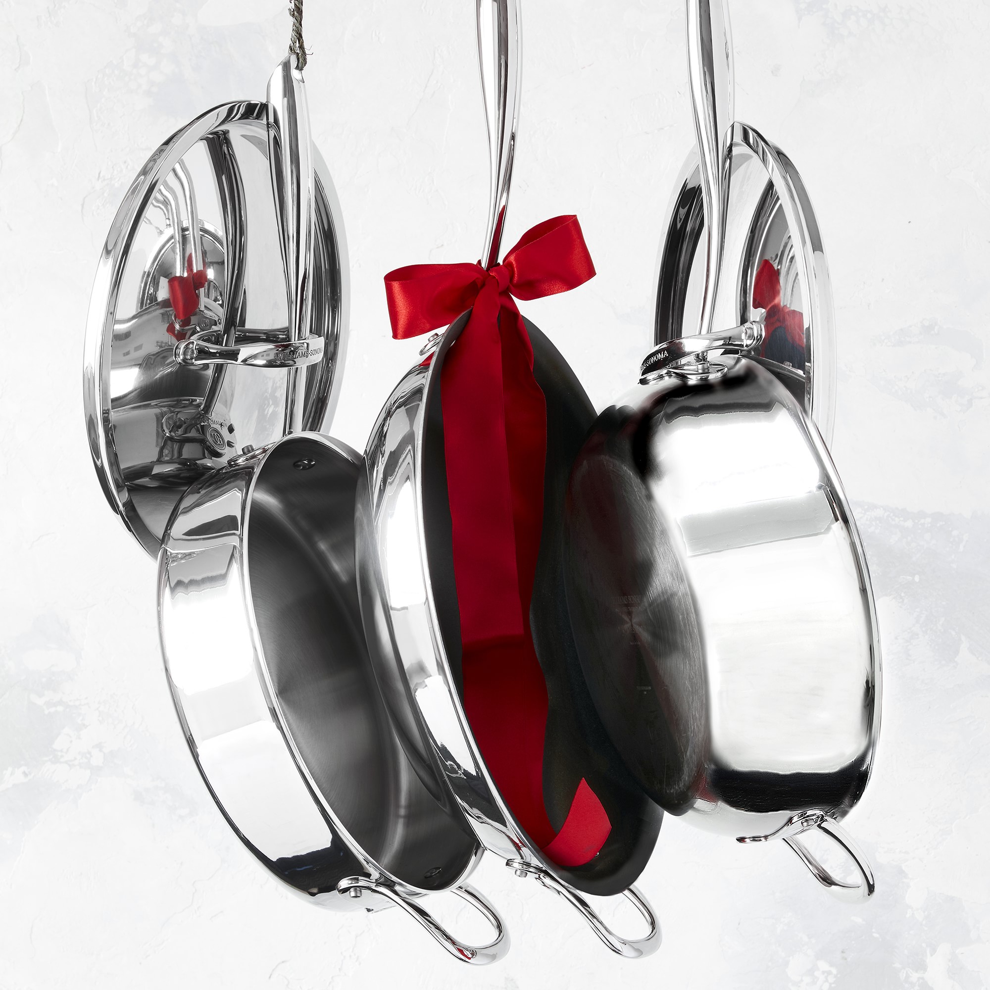 Williams Sonoma Signature Thermo-Clad™ Stainless-Steel Essential Pan, 5-Qt.