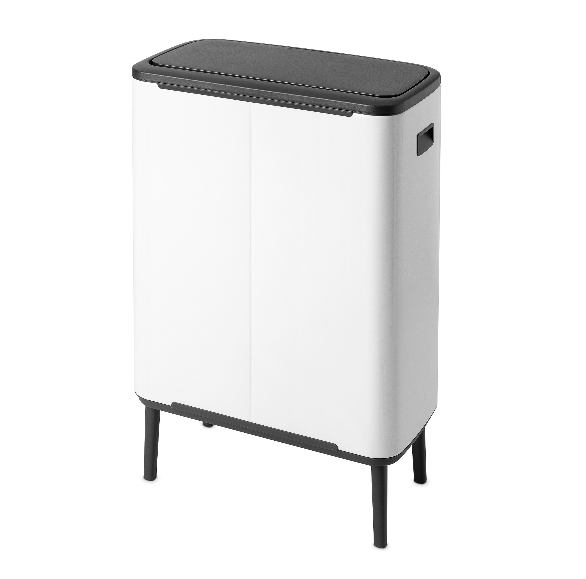 Brabantia Bo Touch Top Hi Single Compartment Trash Can, 16-Gallon