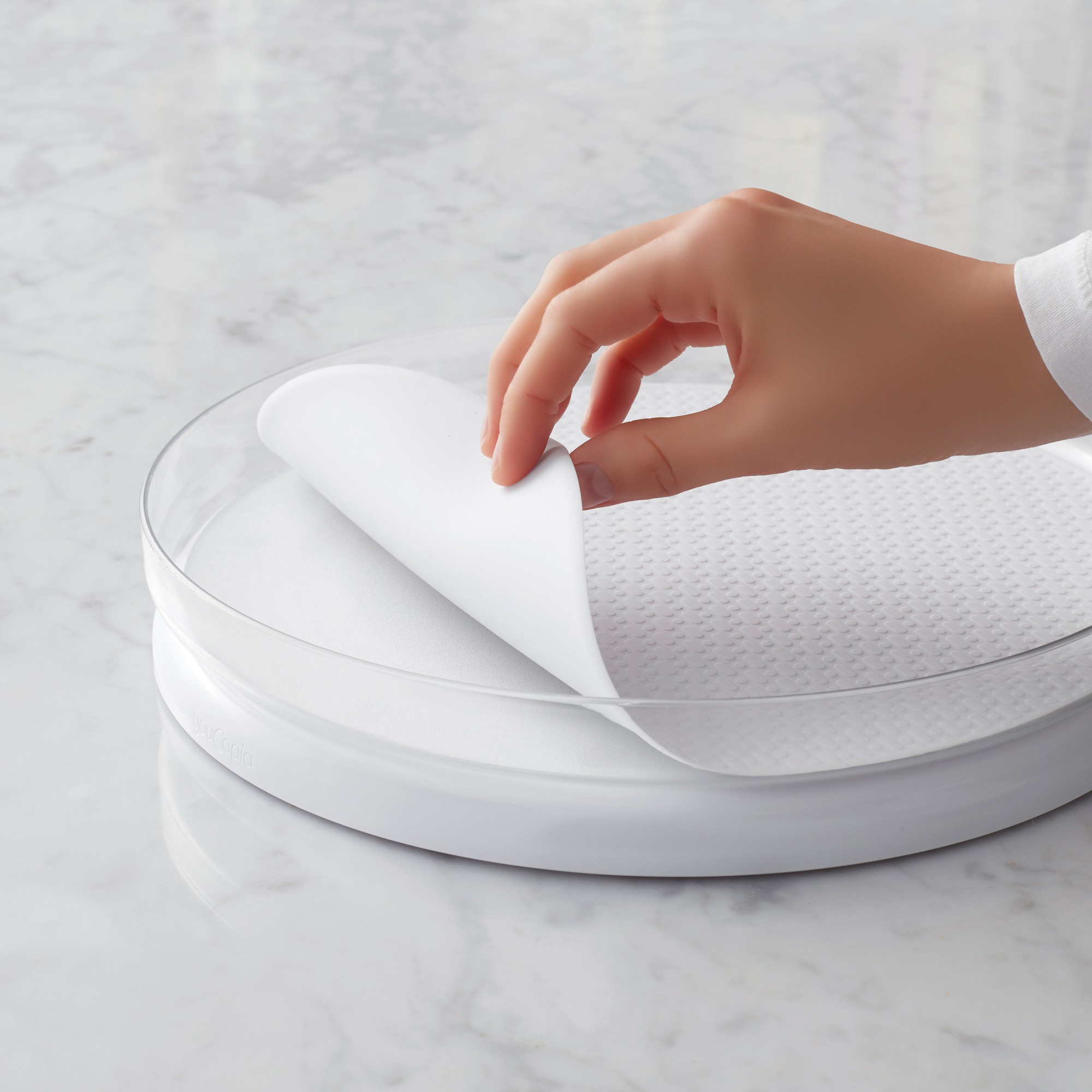 YouCopia FridgeView Fridge Turntable & Mat