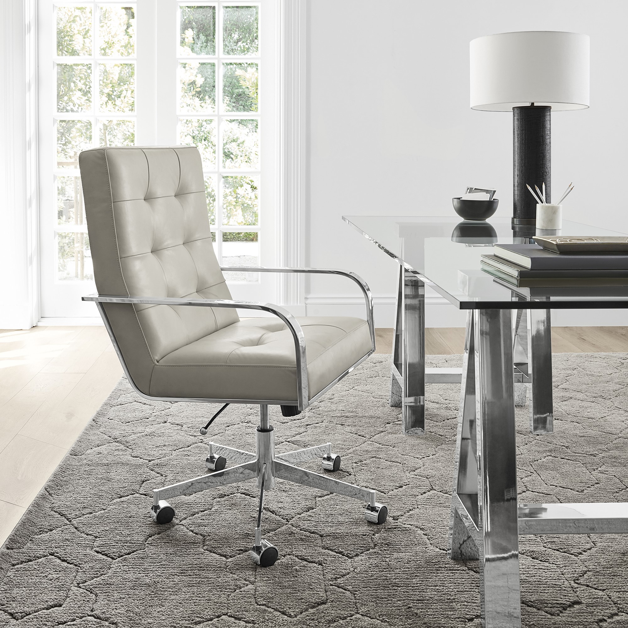 James Swivel Desk Chair