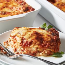 Classic Meat and Cheese Lasagna Duo, Serves 8-10