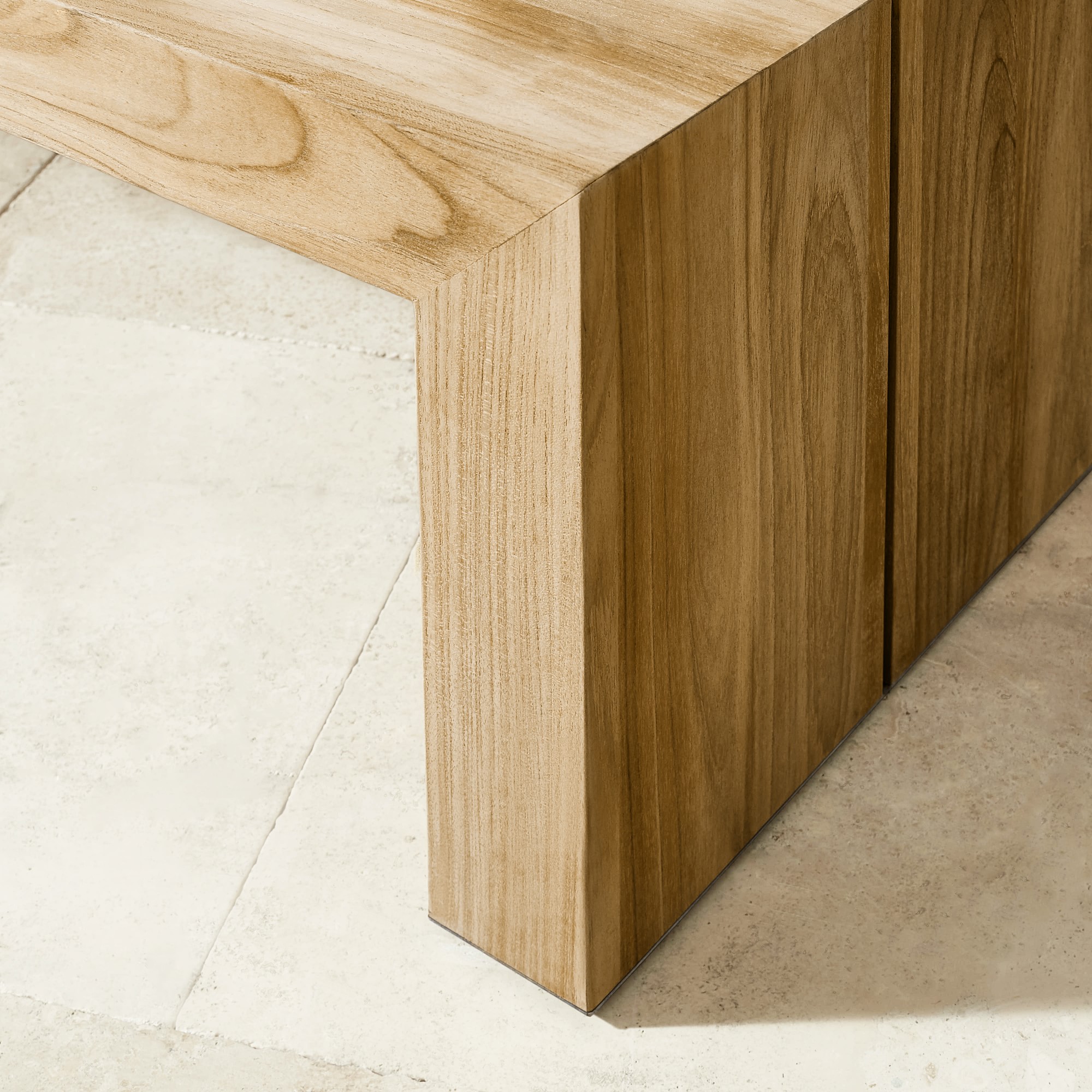 Larnaca Outdoor Teak Coffee Table (48