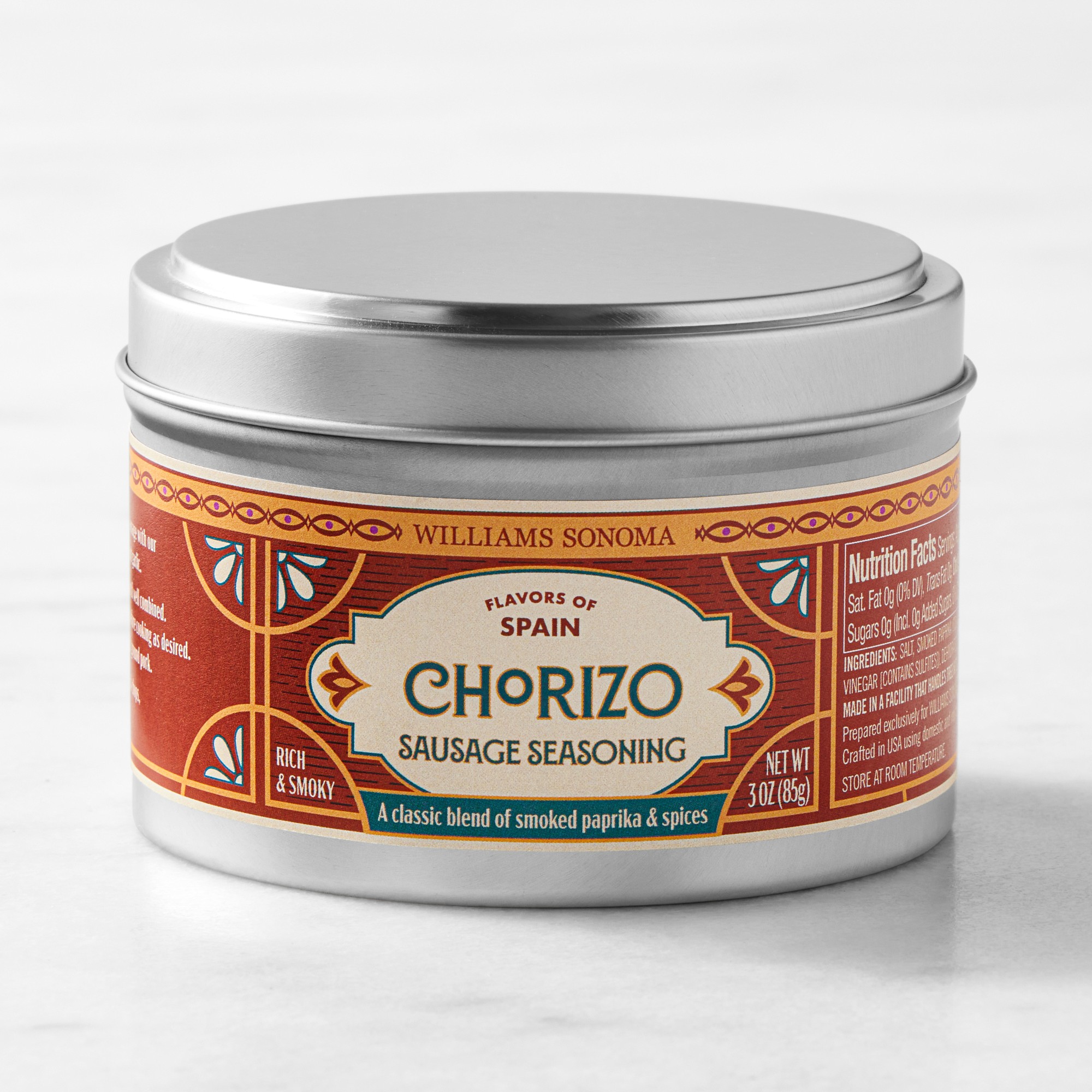 Williams Sonoma Chorizo Sausage Seasoning