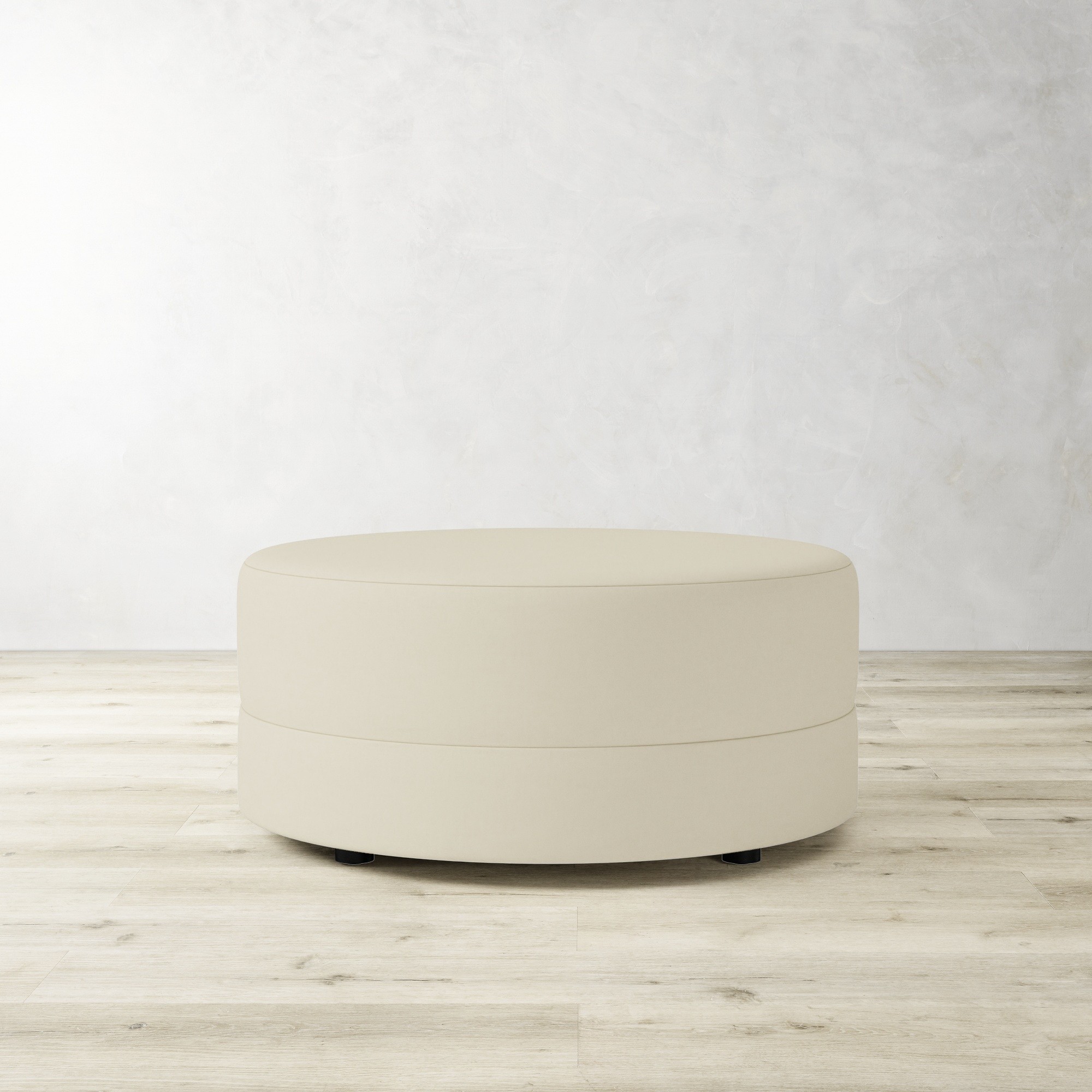 Capri Round Coffee Table Ottoman (36