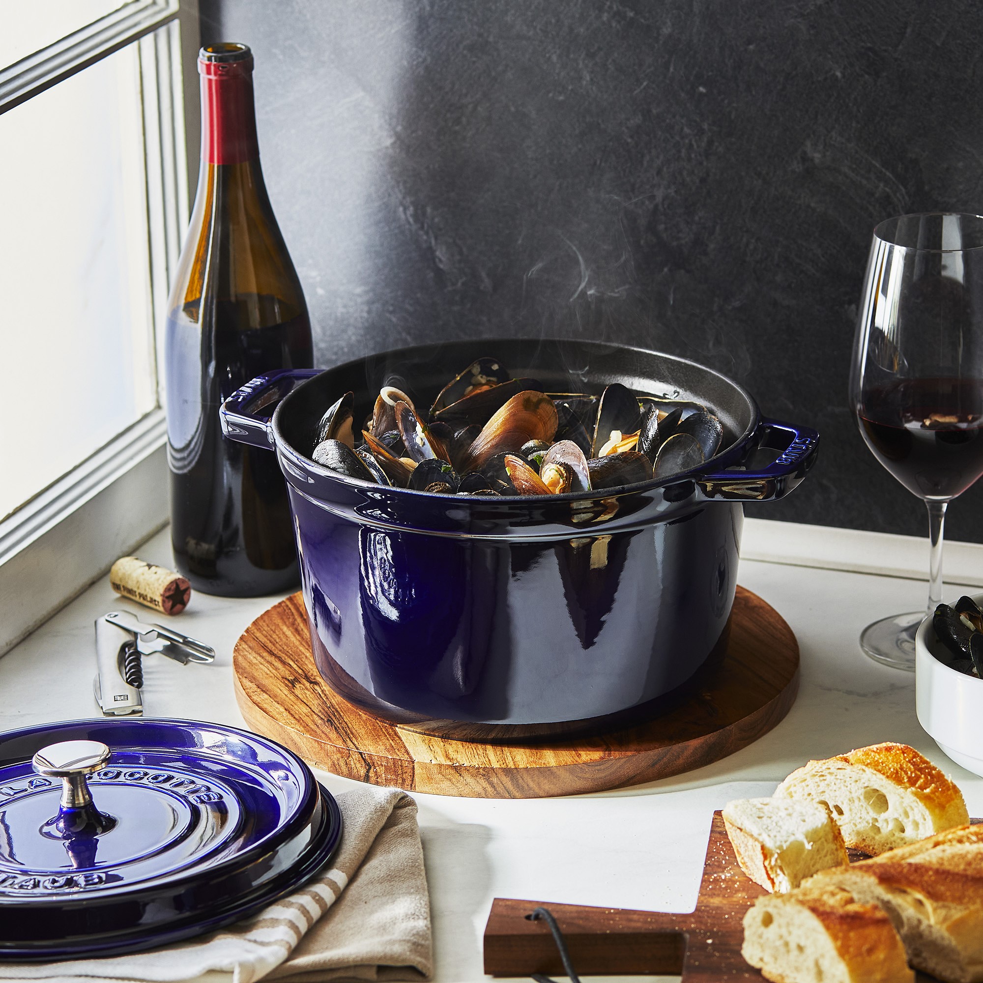 Staub Enameled Cast Iron Deep Oven, 3-Qt.