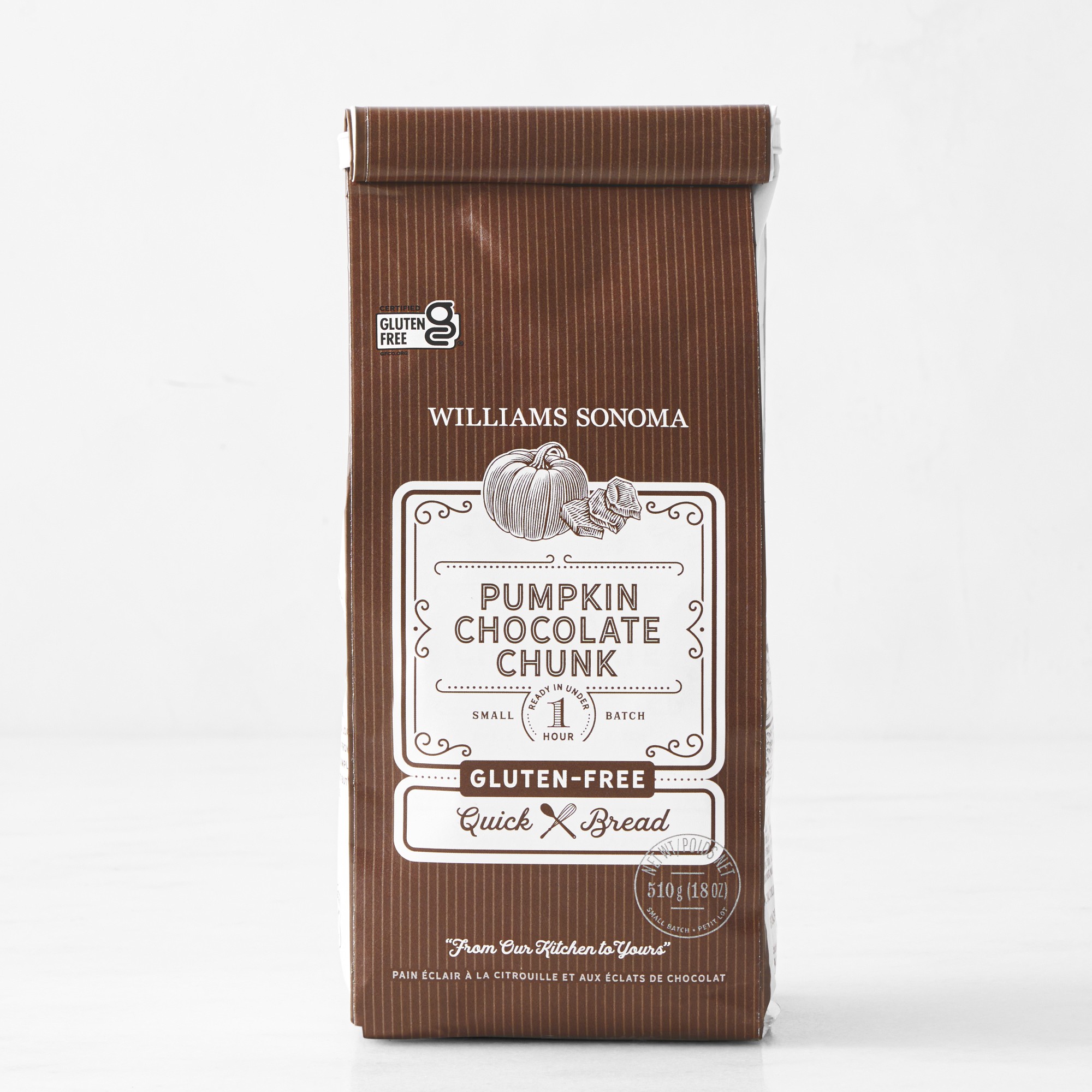 Williams Sonoma Gluten-Free Quick Bread Mix, Pumpkin Chocolate Chunk