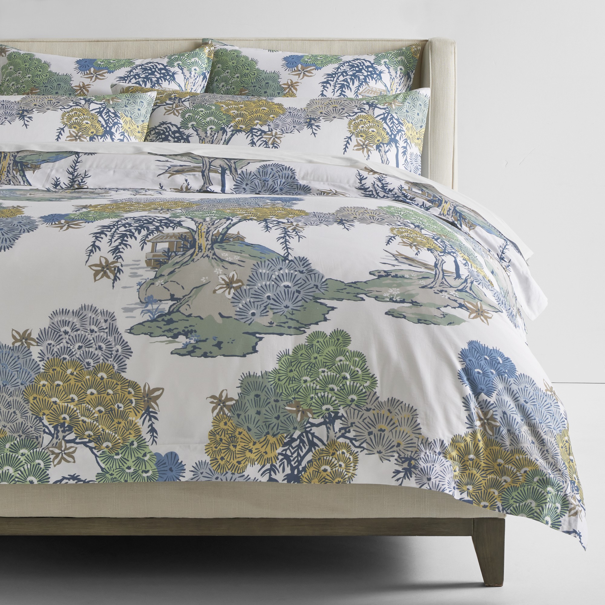 Scalamandré Sea Of Trees Duvet Cover & Shams