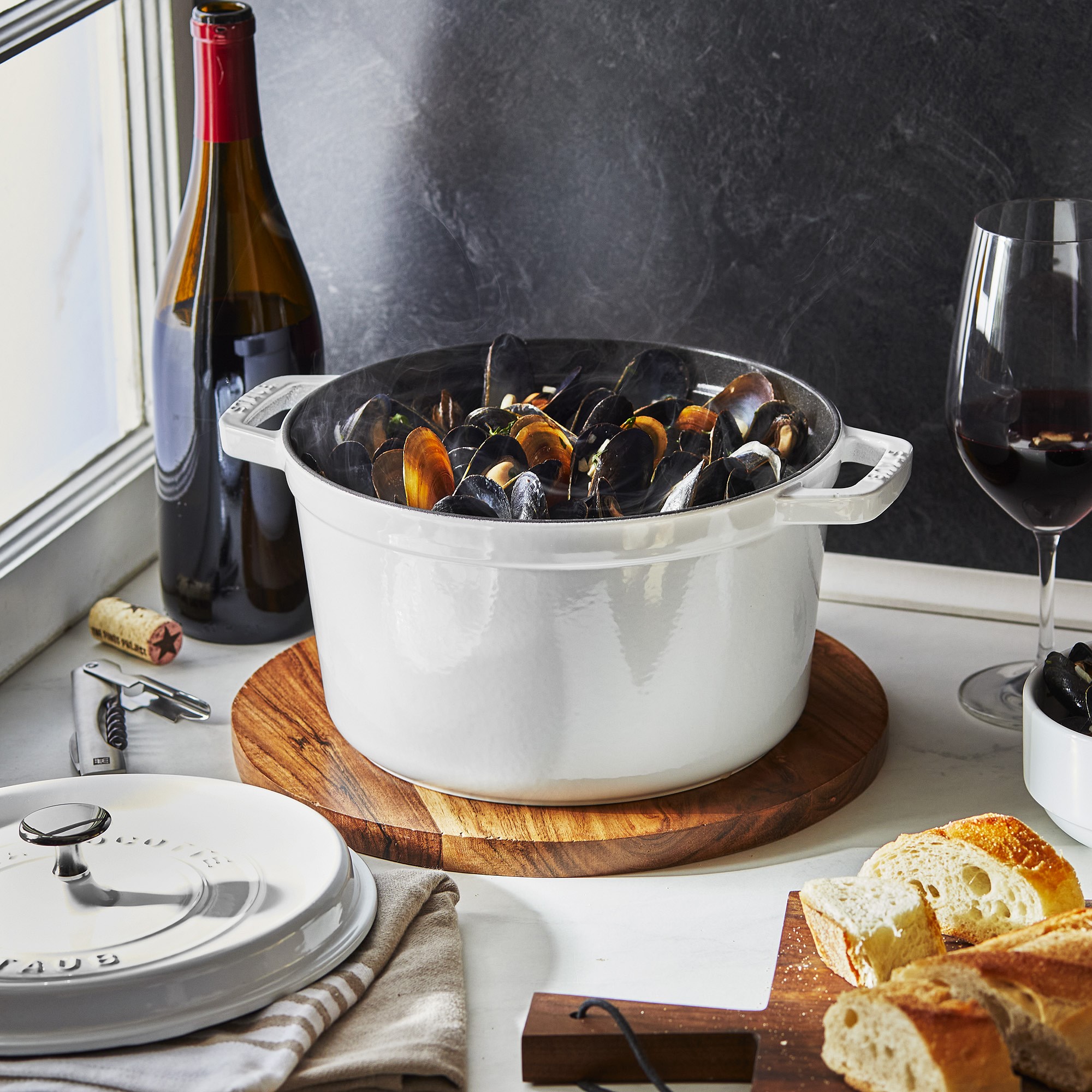 Staub Enameled Cast Iron Deep Oven, 3-Qt.