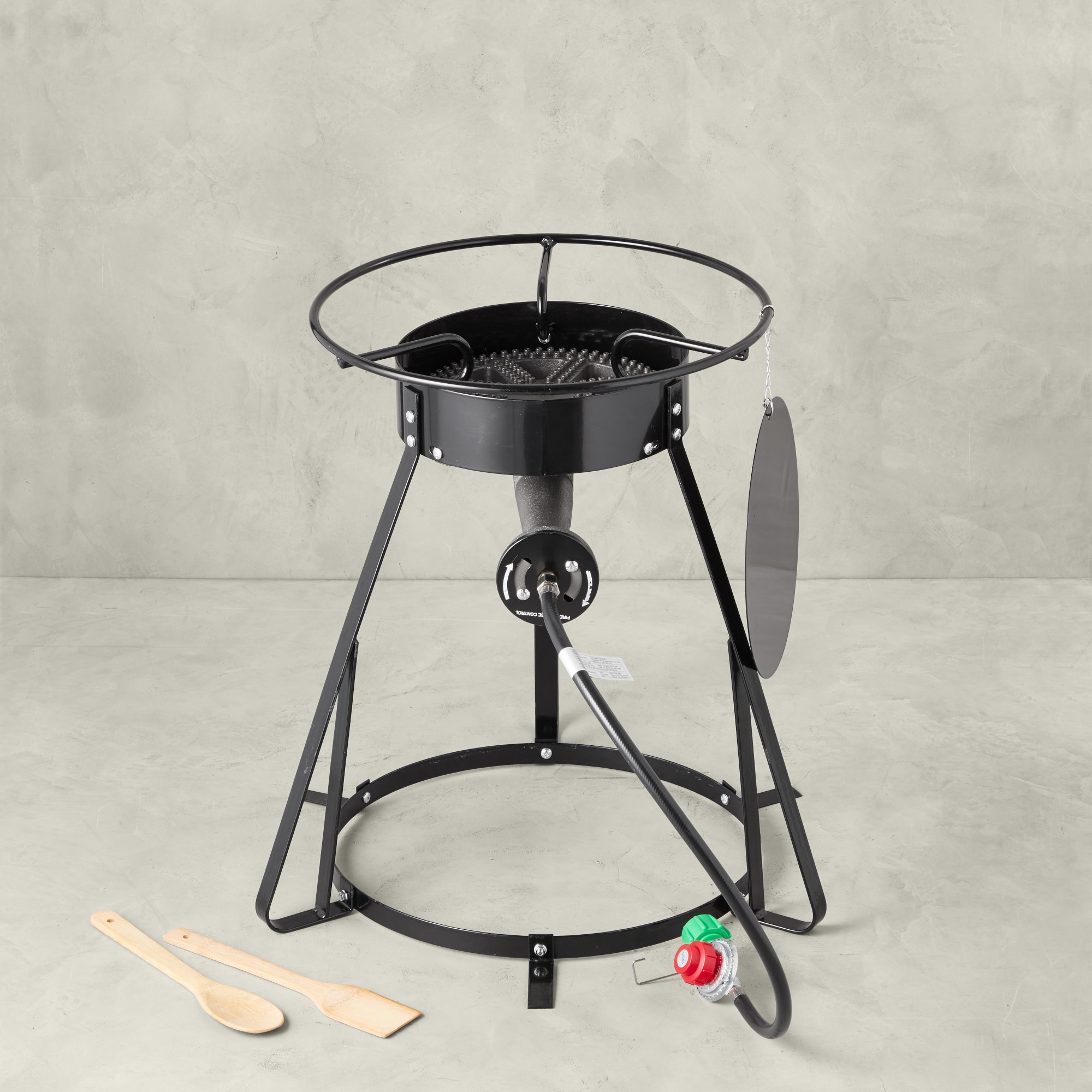 King Kooker Outdoor Cooker Package with Stainless-Steel Wok