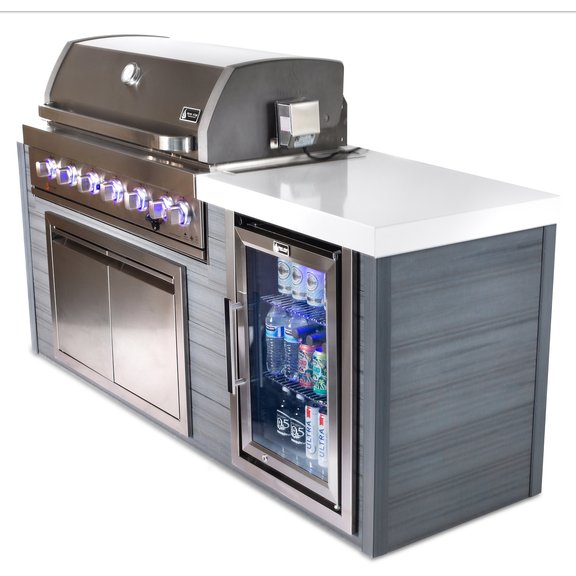 Mont Alpi 6-Burner Artwood Island