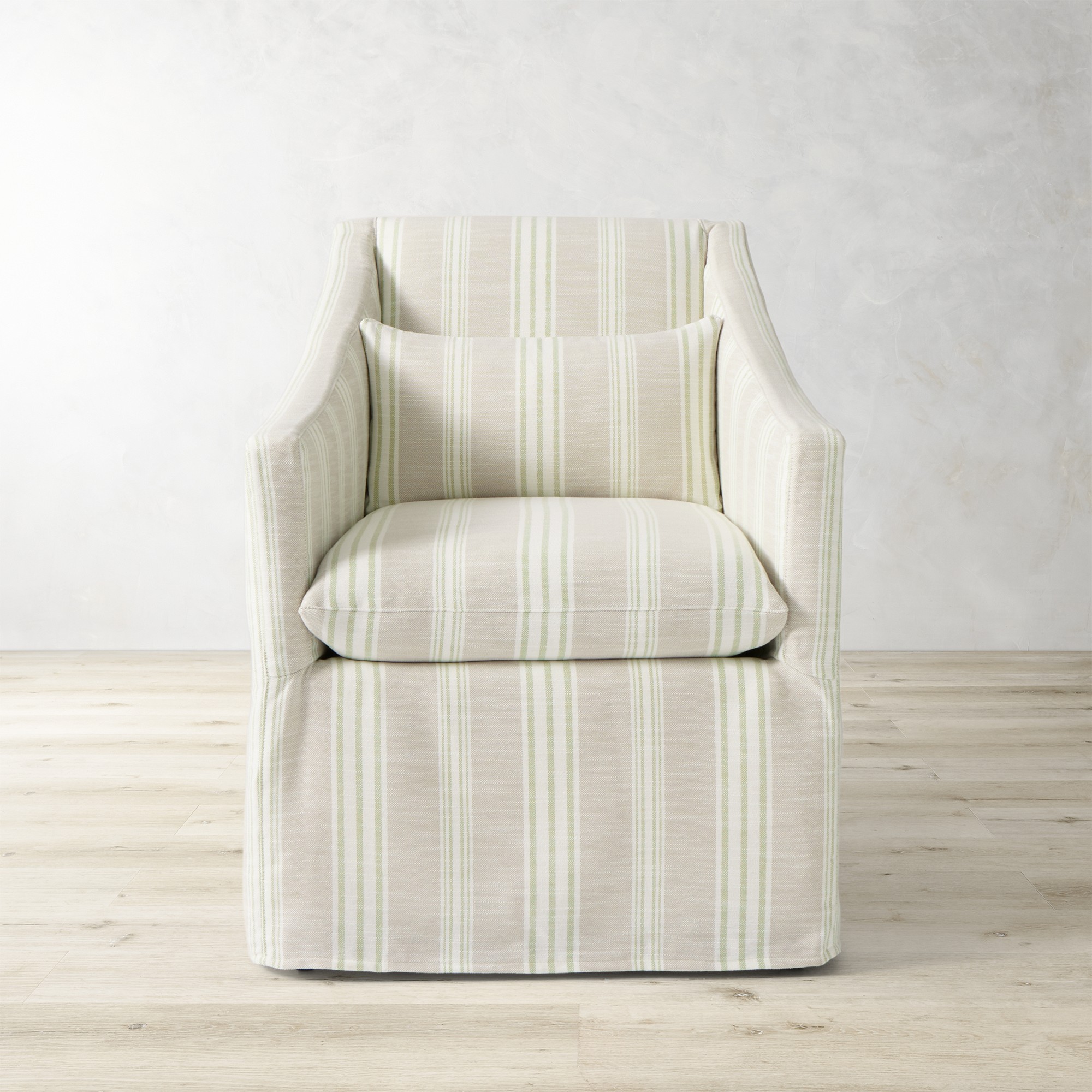 Prescott Slipcovered Dining Armchair