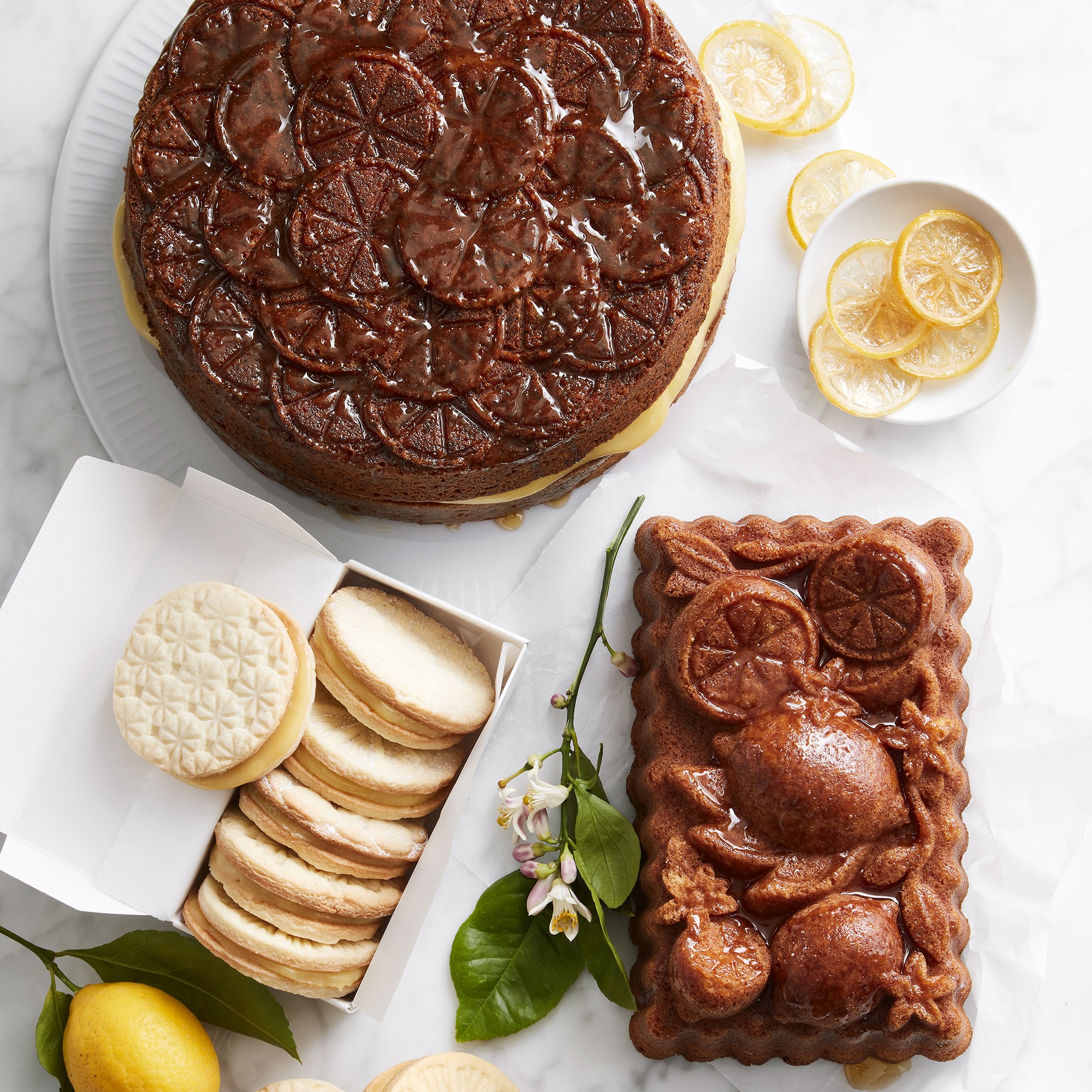 Nordic Ware Cast Aluminum Citrus Cookie Stamps, Set of 3